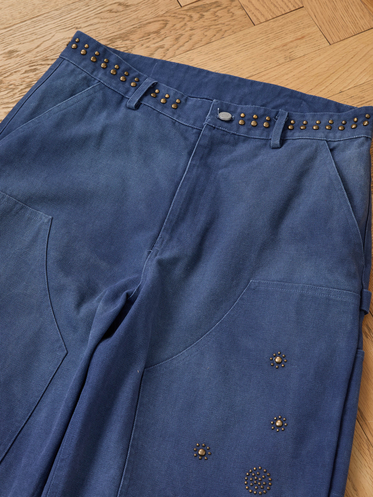 Canvas Studded Work Pants
