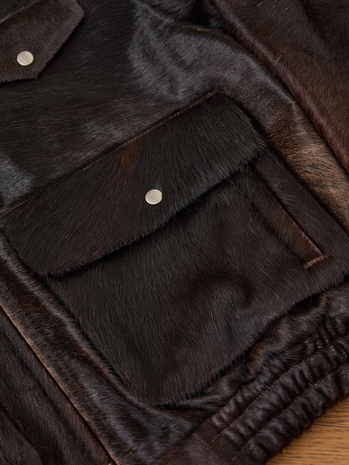 Cowhide Bomber Jacket