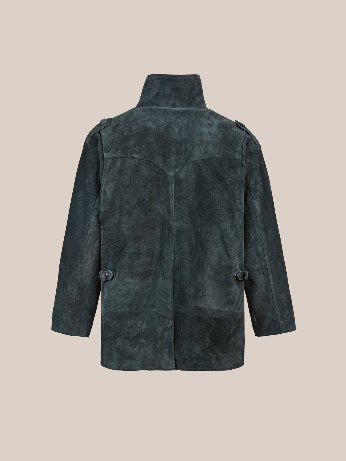Hand Embroidered Suede M65 Jacket