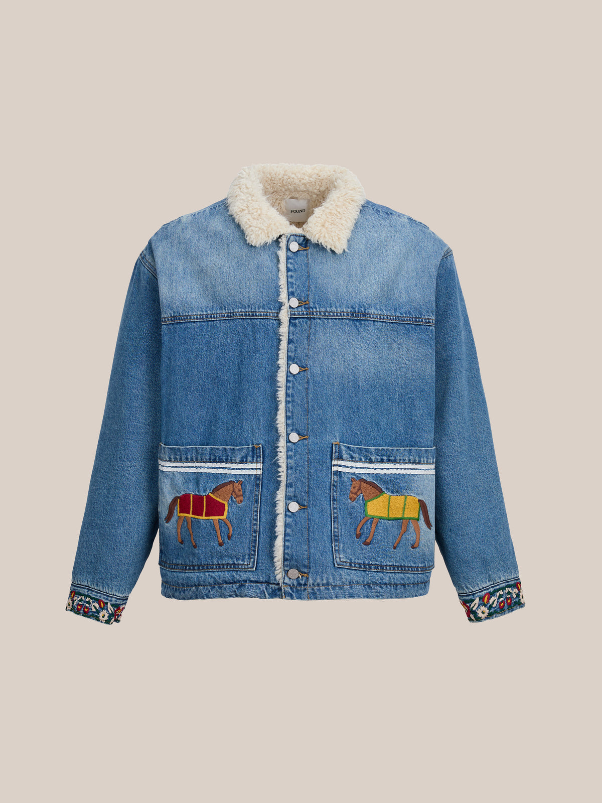 Horse Equine Denim Work Jacket