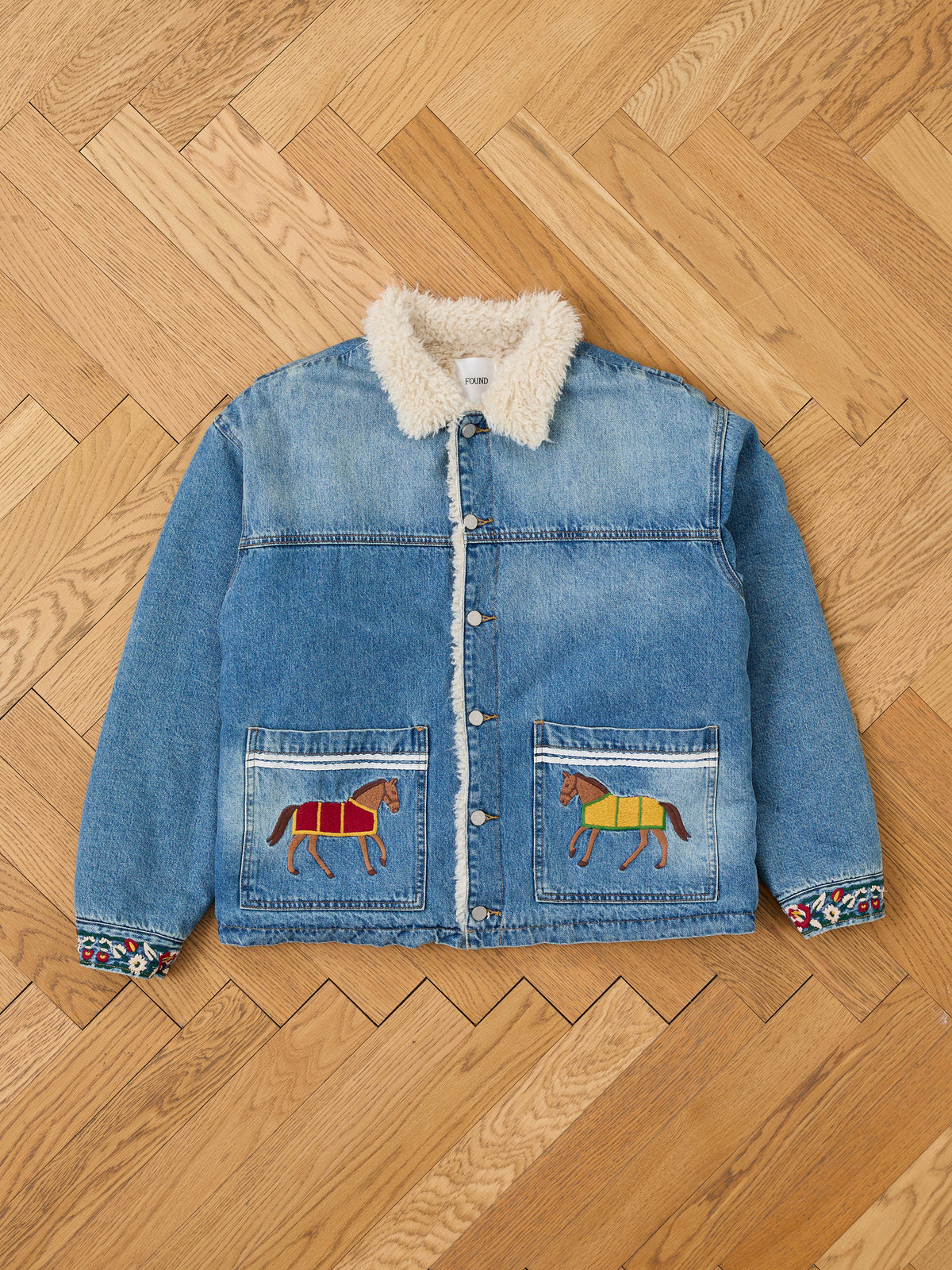 Horse Equine Denim Work Jacket