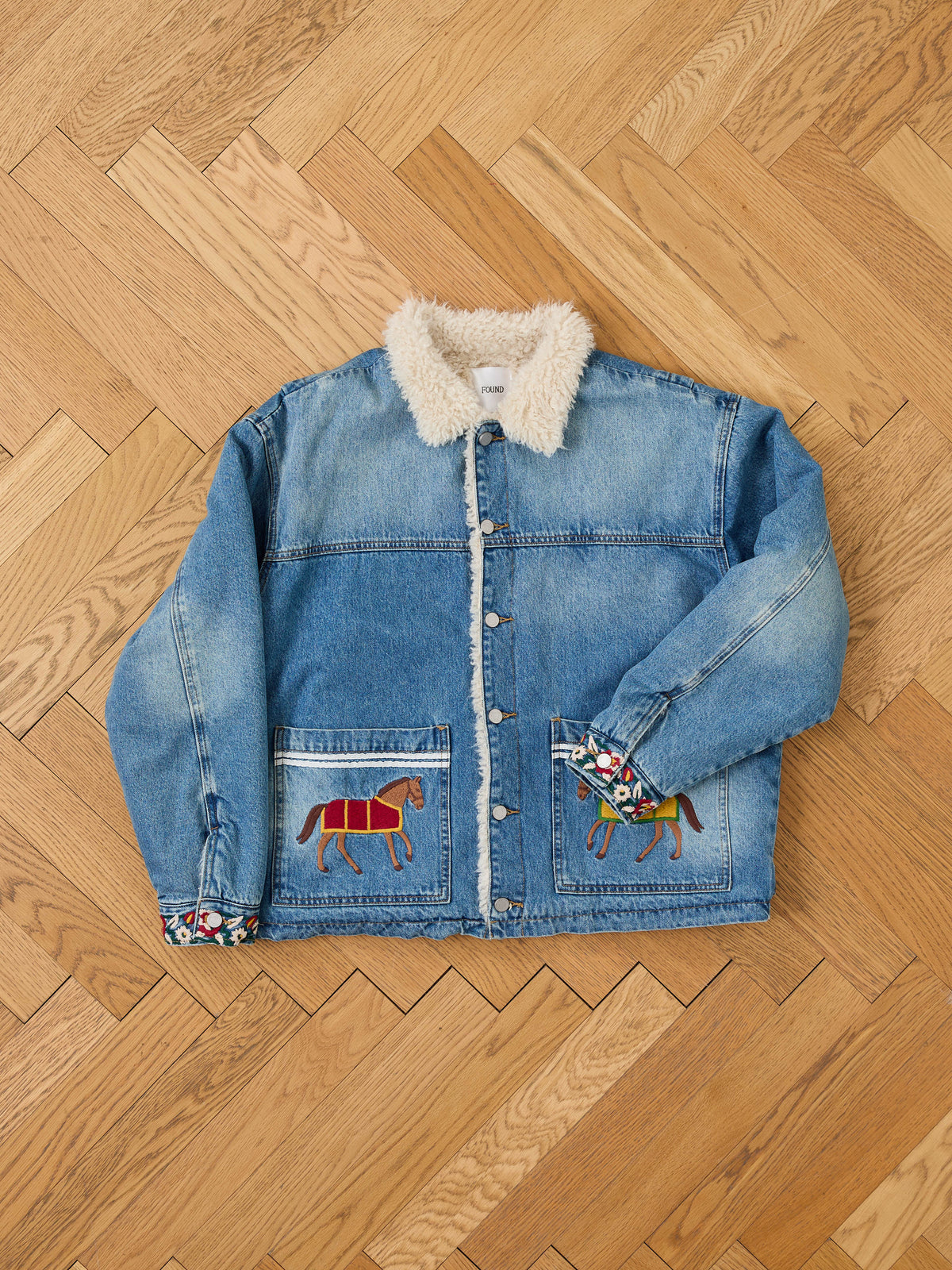 Horse Equine Denim Work Jacket