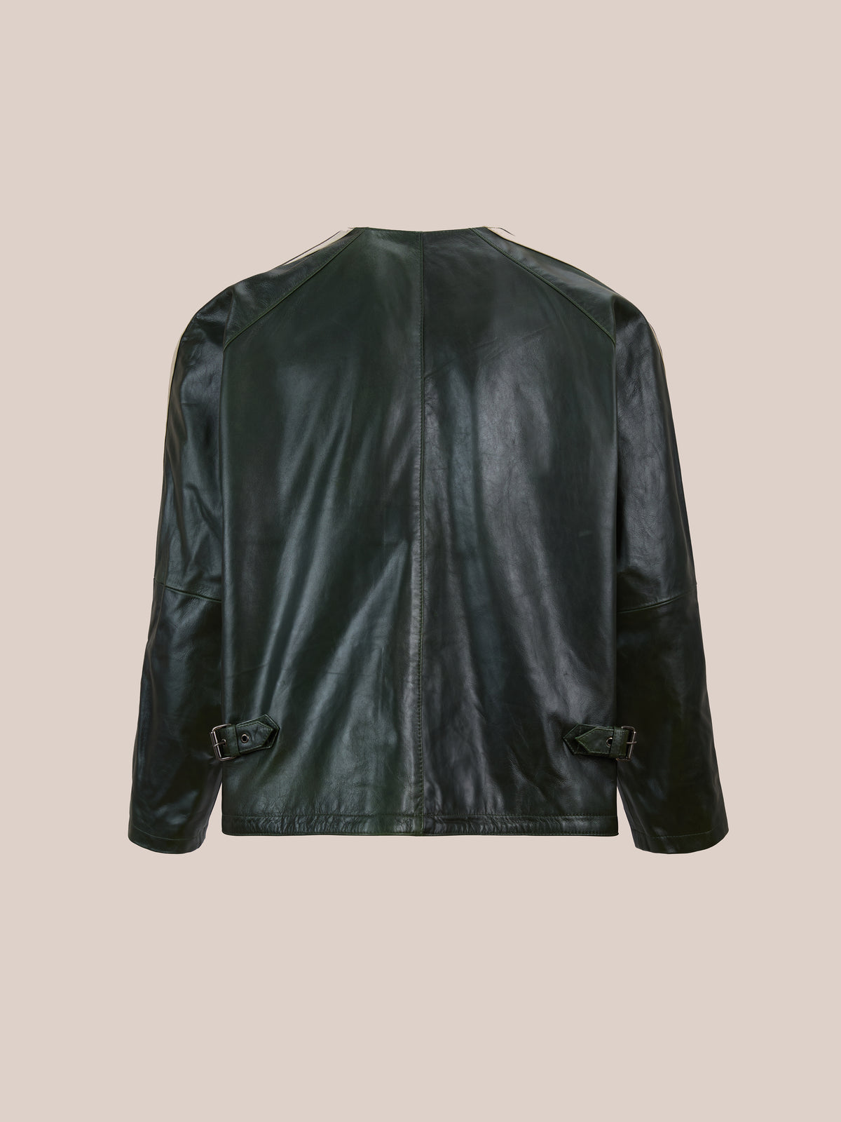 Leather Track Jacket