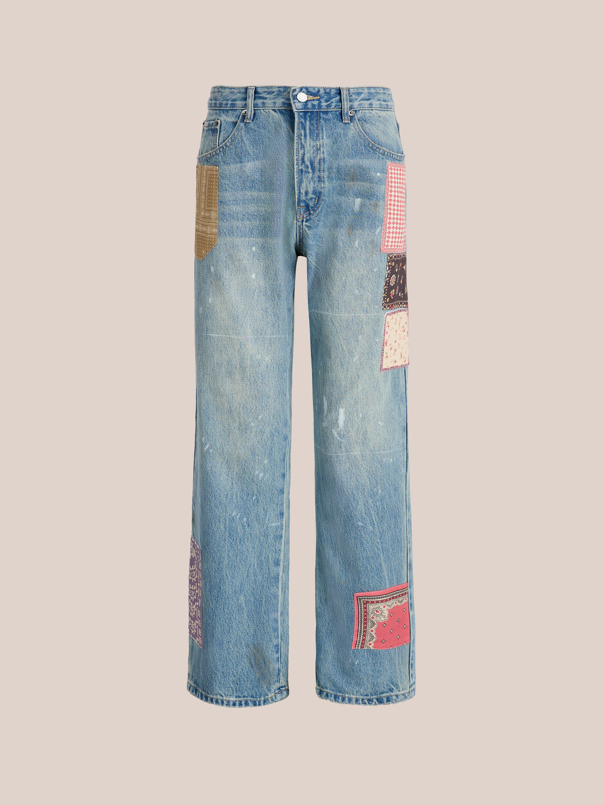 Tapestry Chalk Jeans
