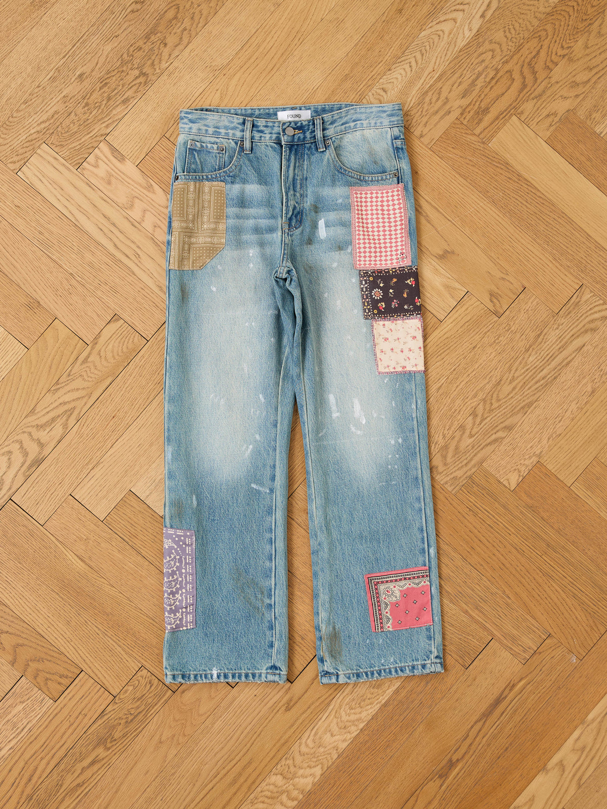 Tapestry Chalk Jeans