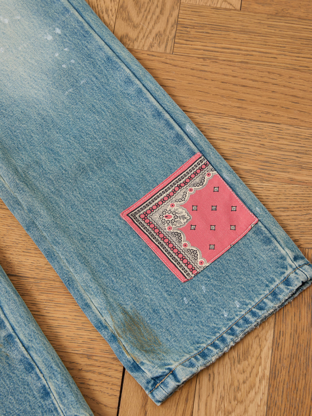 Tapestry Chalk Jeans