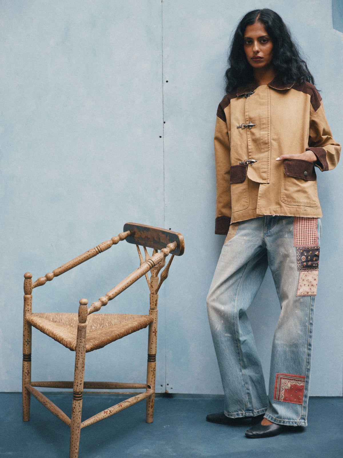 Tapestry Chalk Jeans