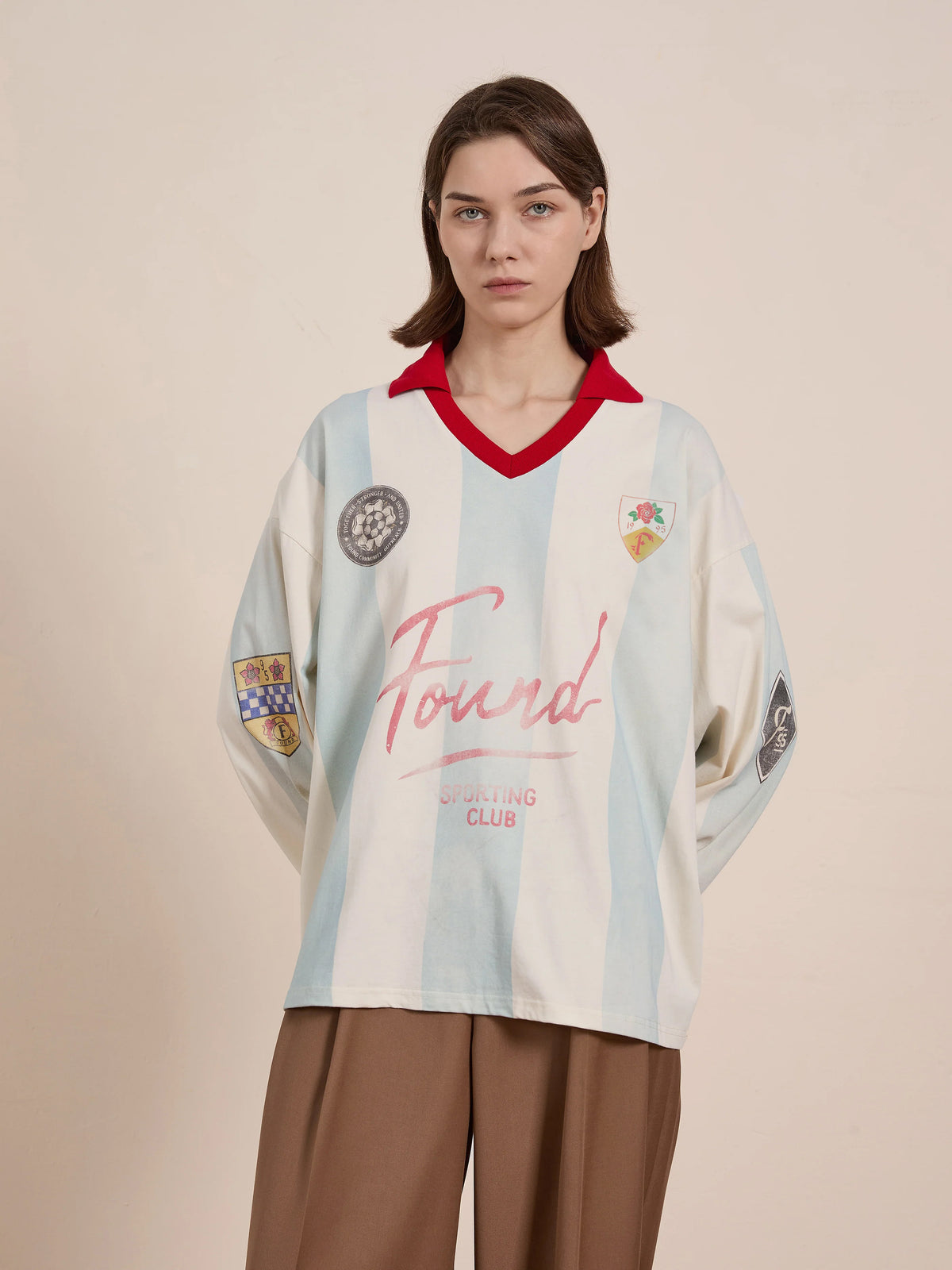 Striped Sport LS Jersey