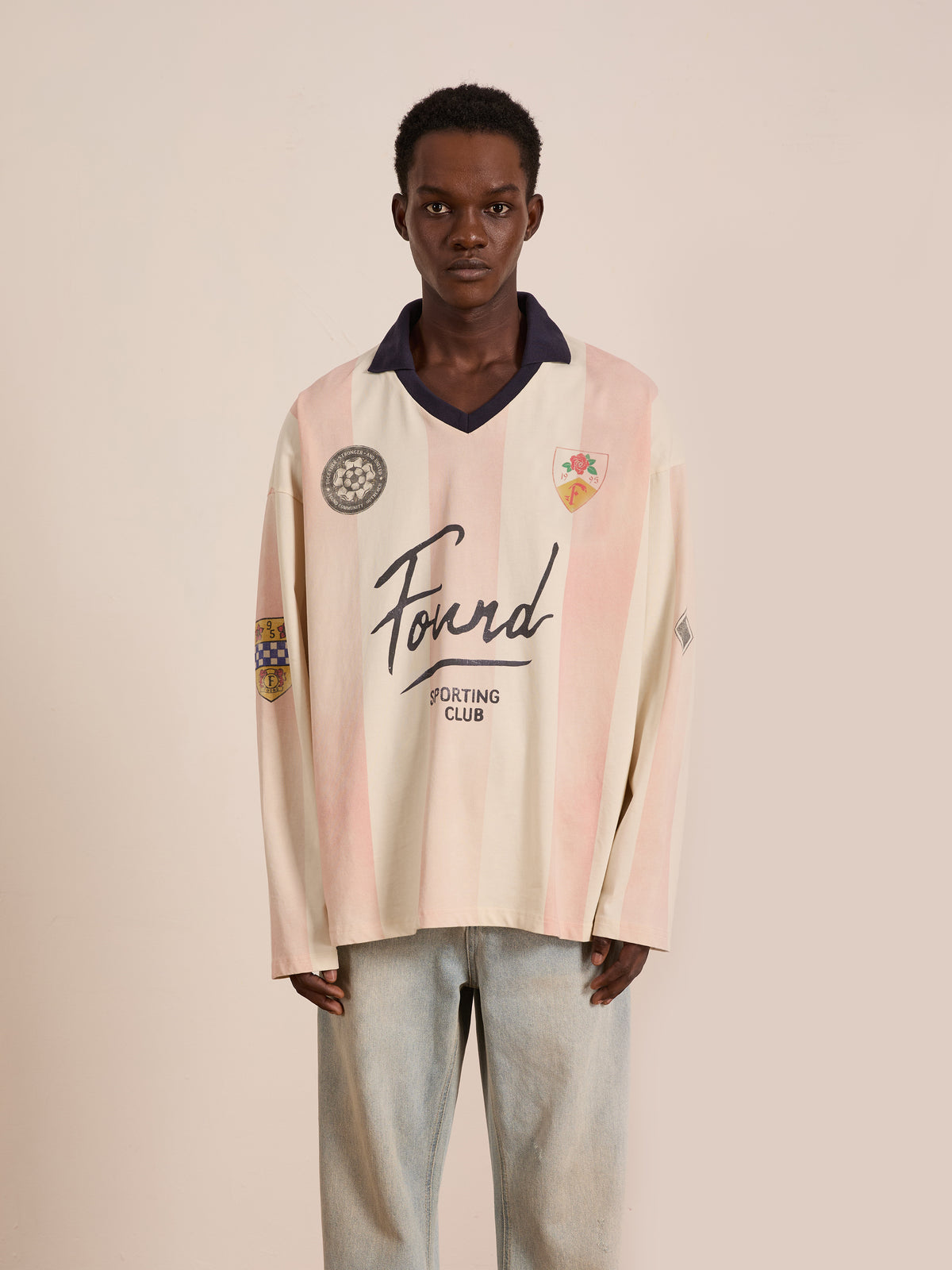 Striped Sport LS Jersey