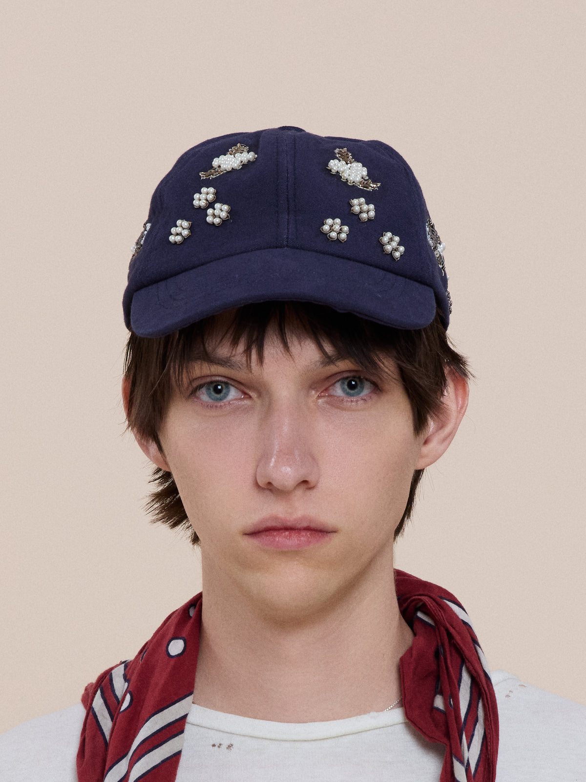 Gilded Hand Embroidered Cap