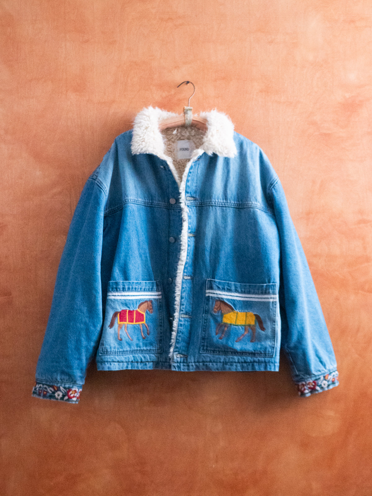 Horse Equine Denim Work Jacket