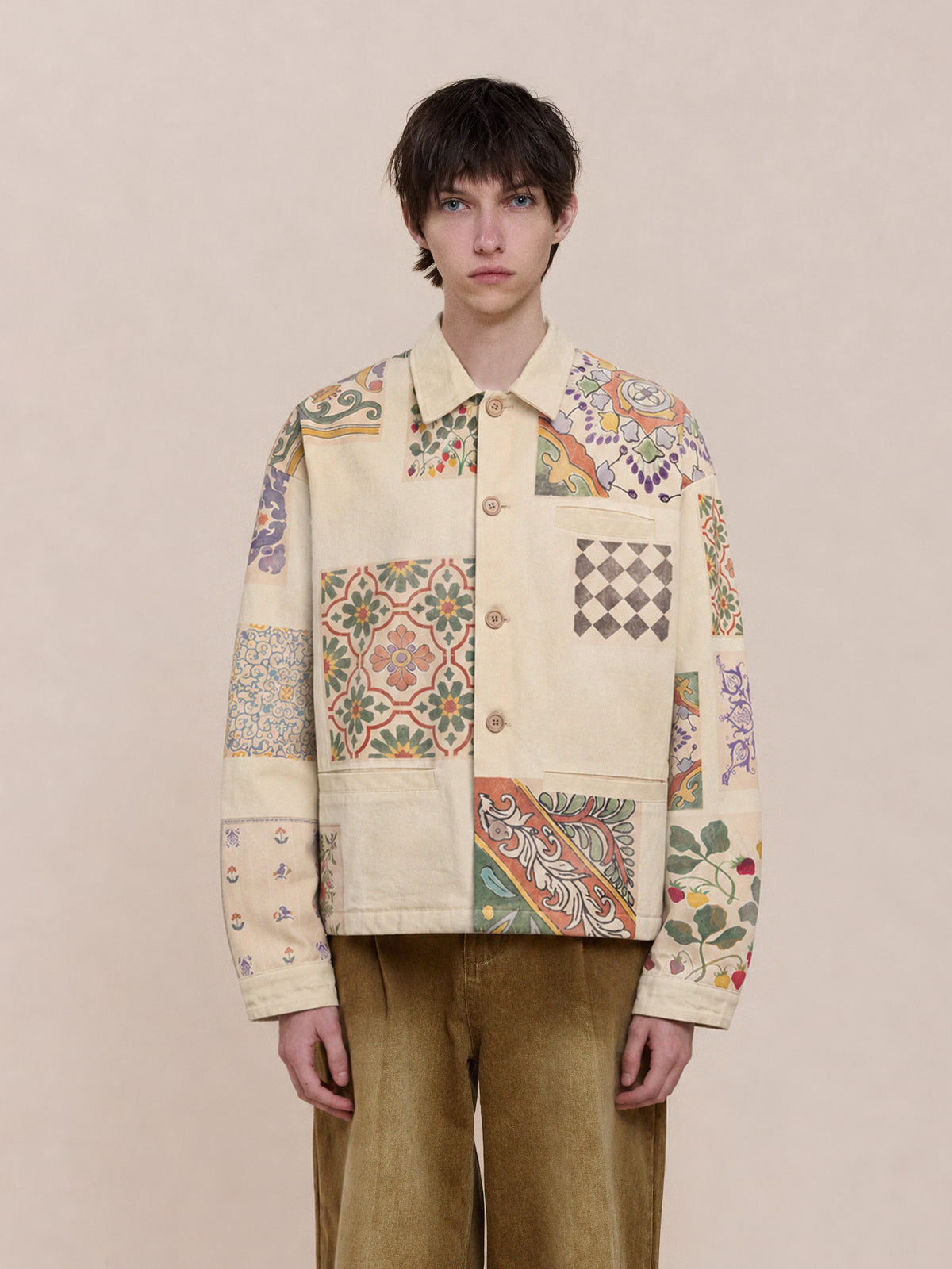 Mosaic Work Jacket