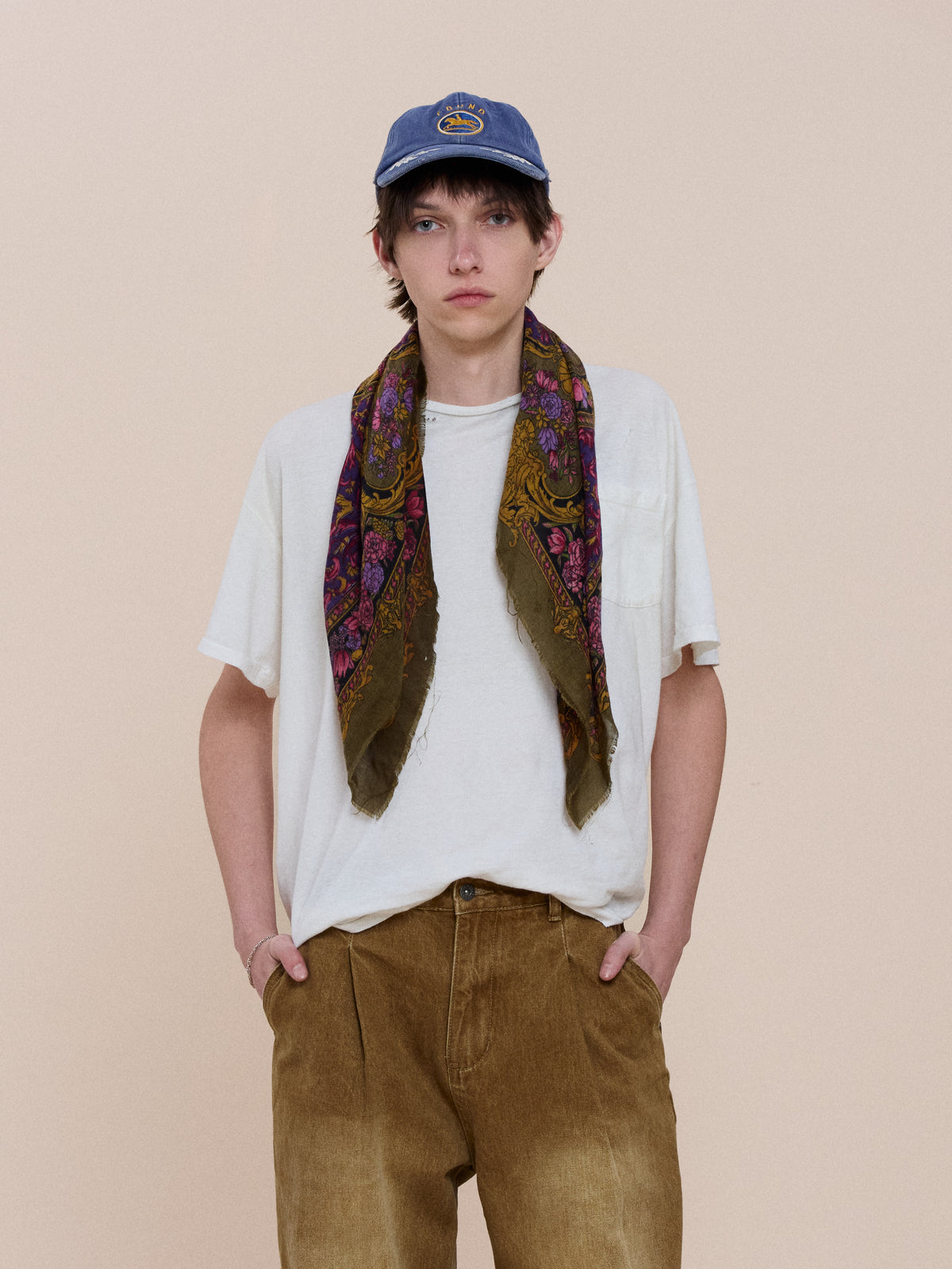 Pleated Jeans