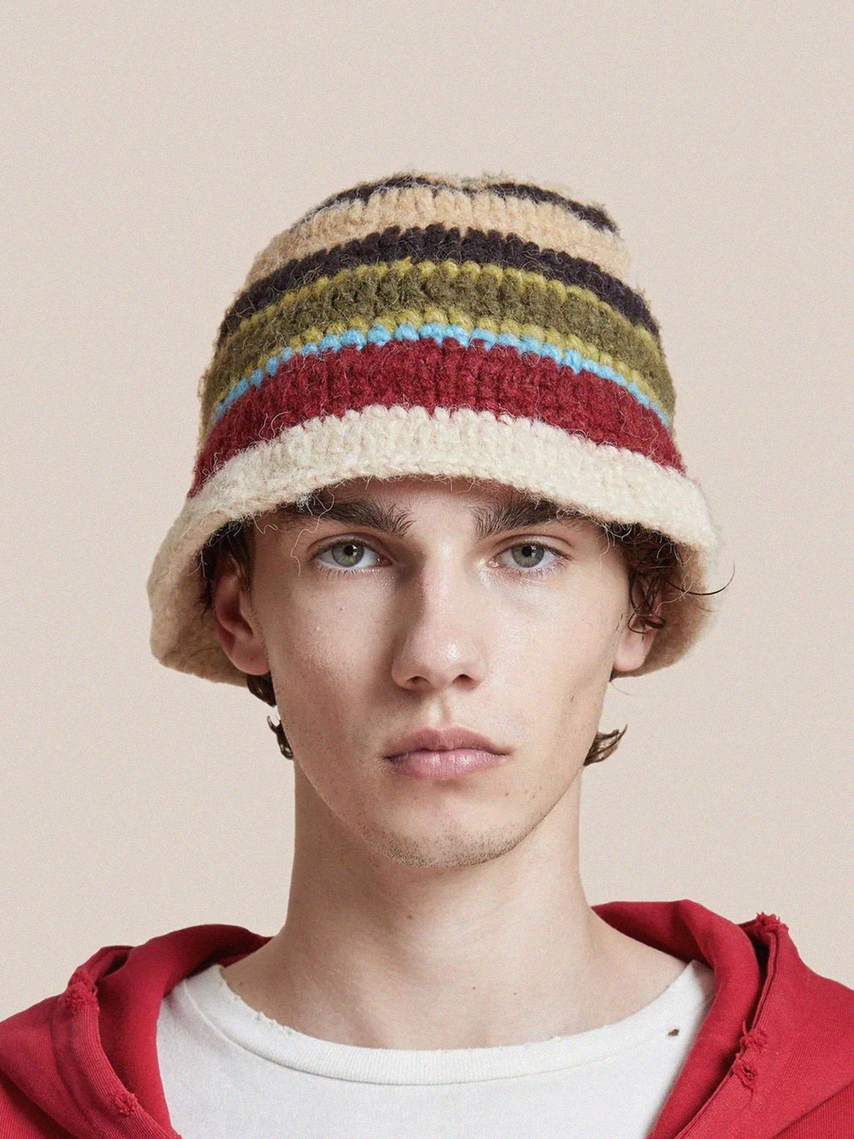 Stripe Knit Beanie