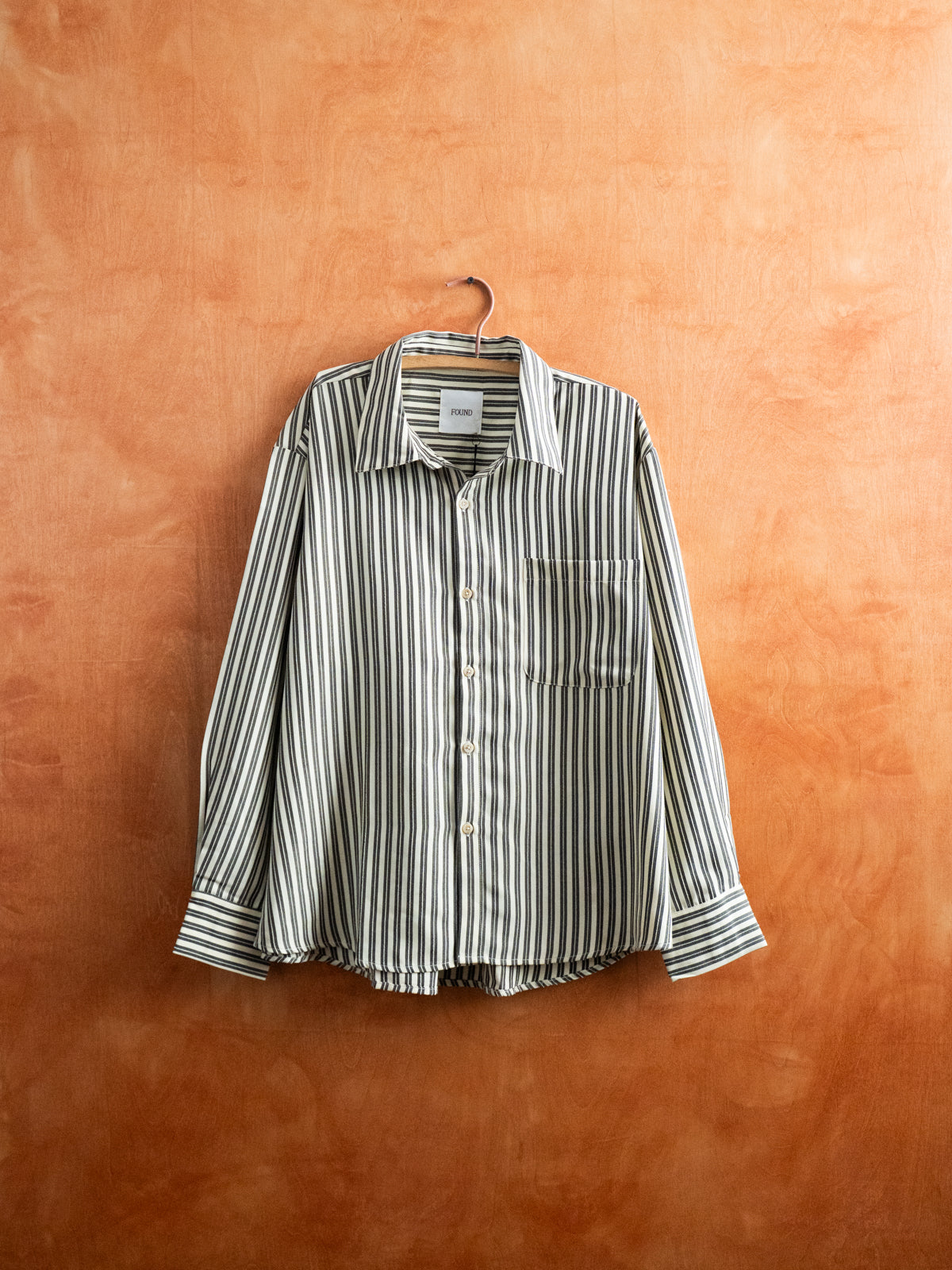 Stripe Pocket Oxford Shirt