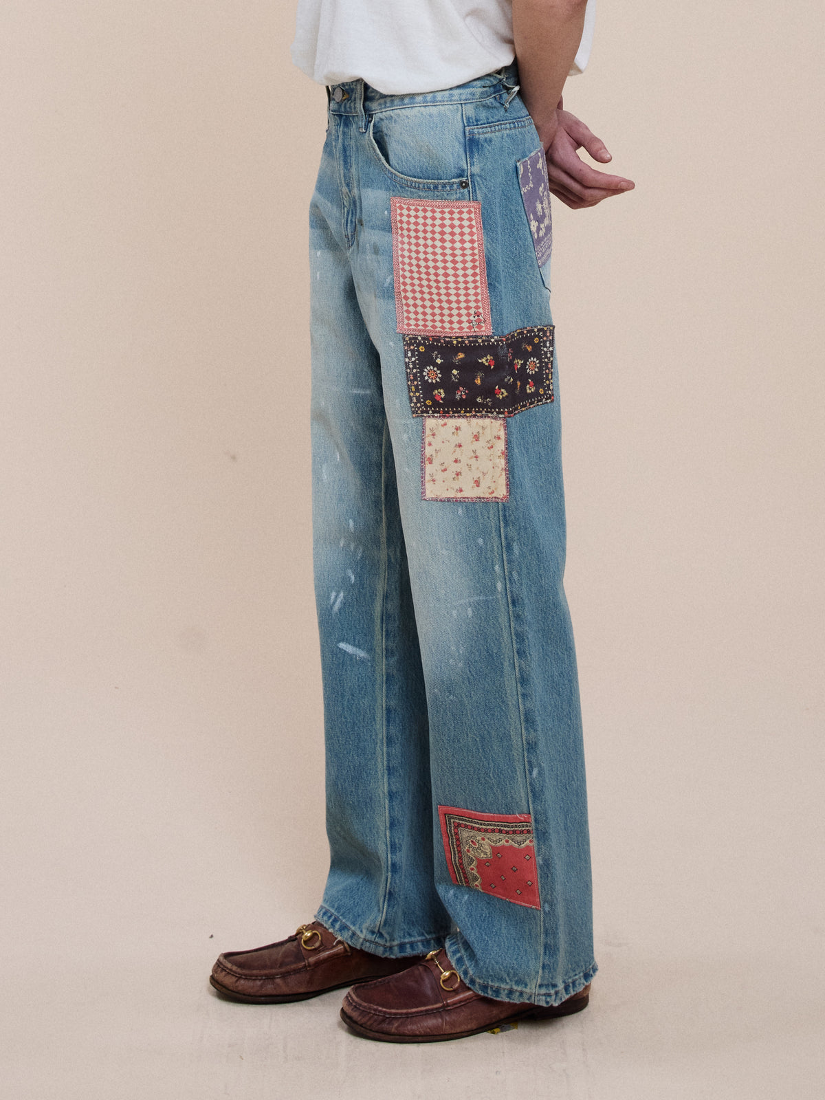 Tapestry Chalk Jeans