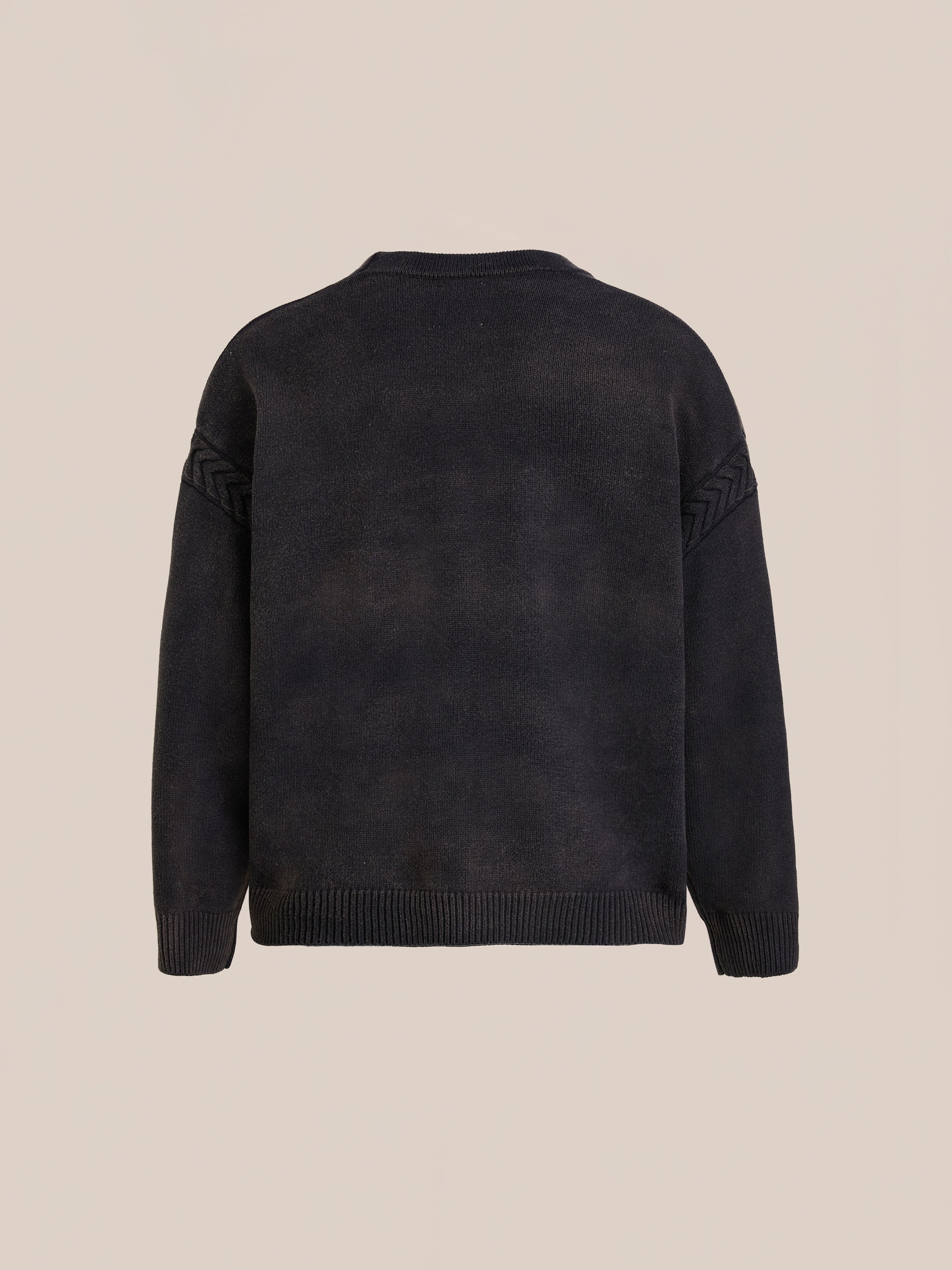 Argyle Knit Cardigan