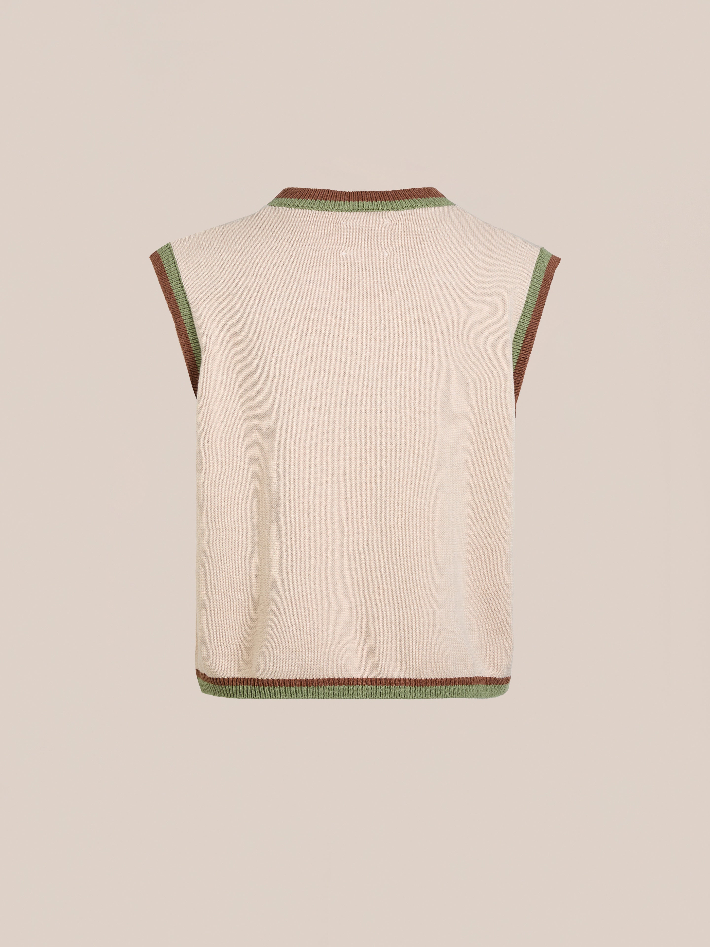 Argyle Knit Vest