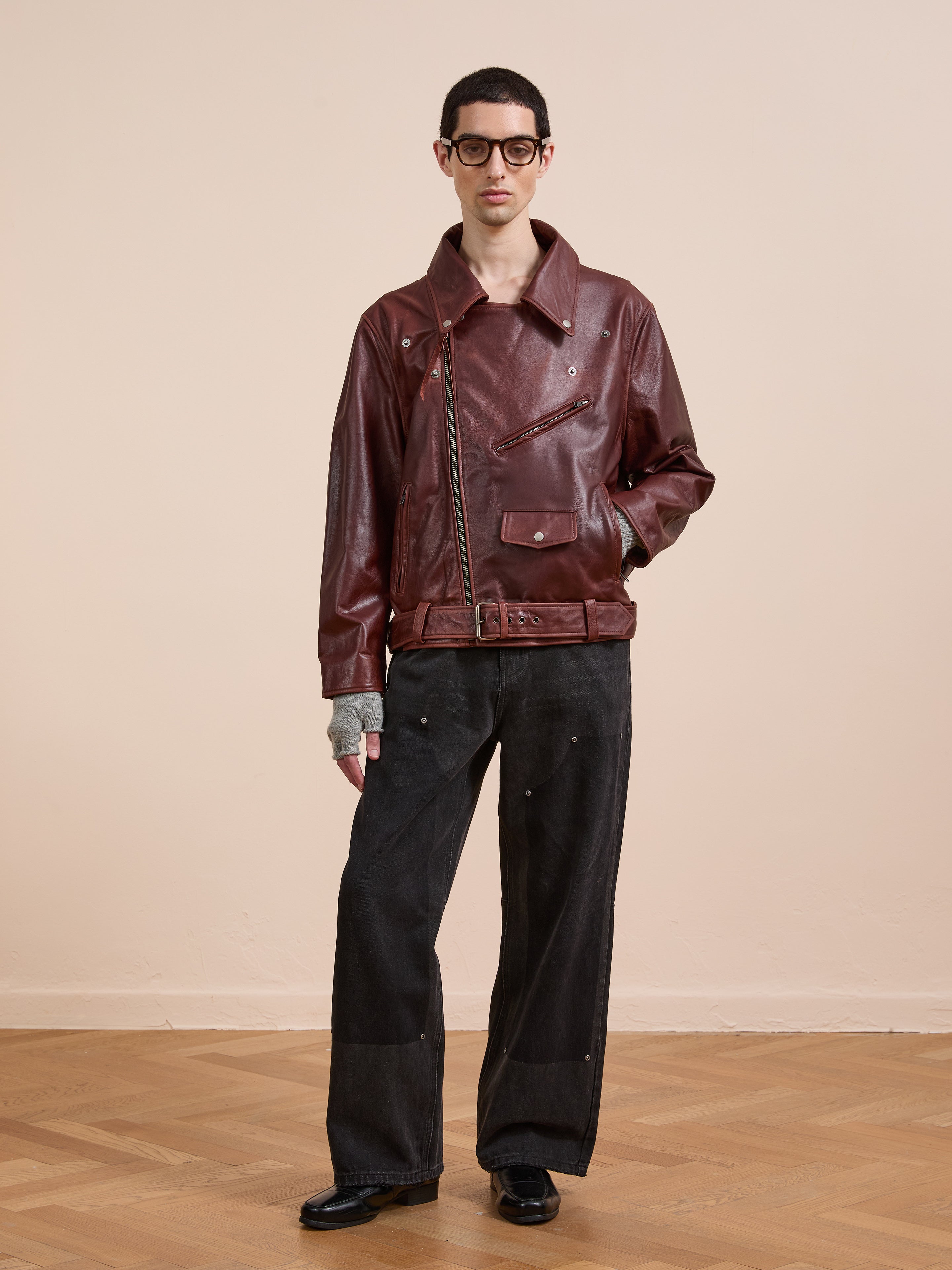 Leather Biker Jacket