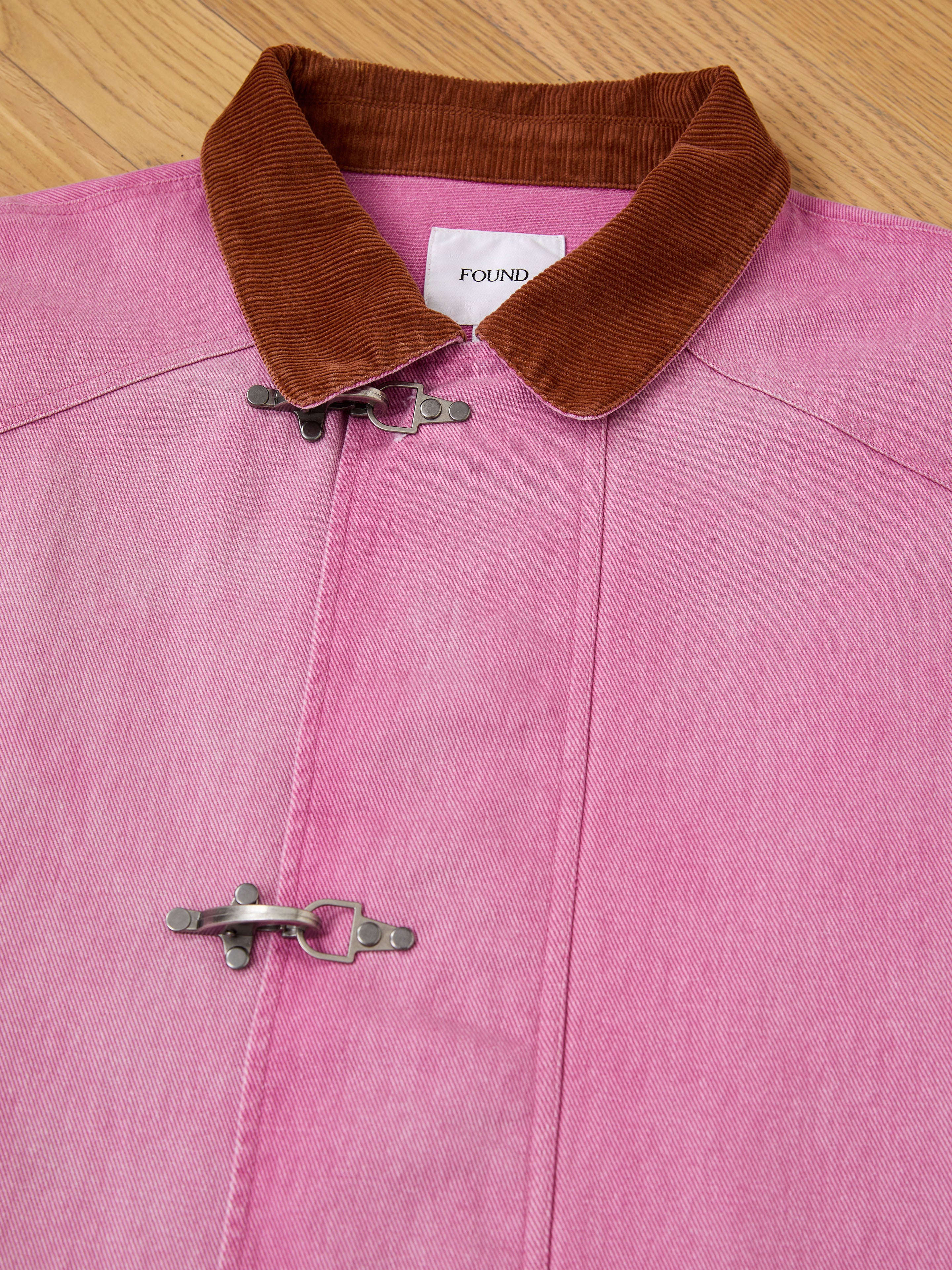 Washed Fireman Clasp Workshop Jacket