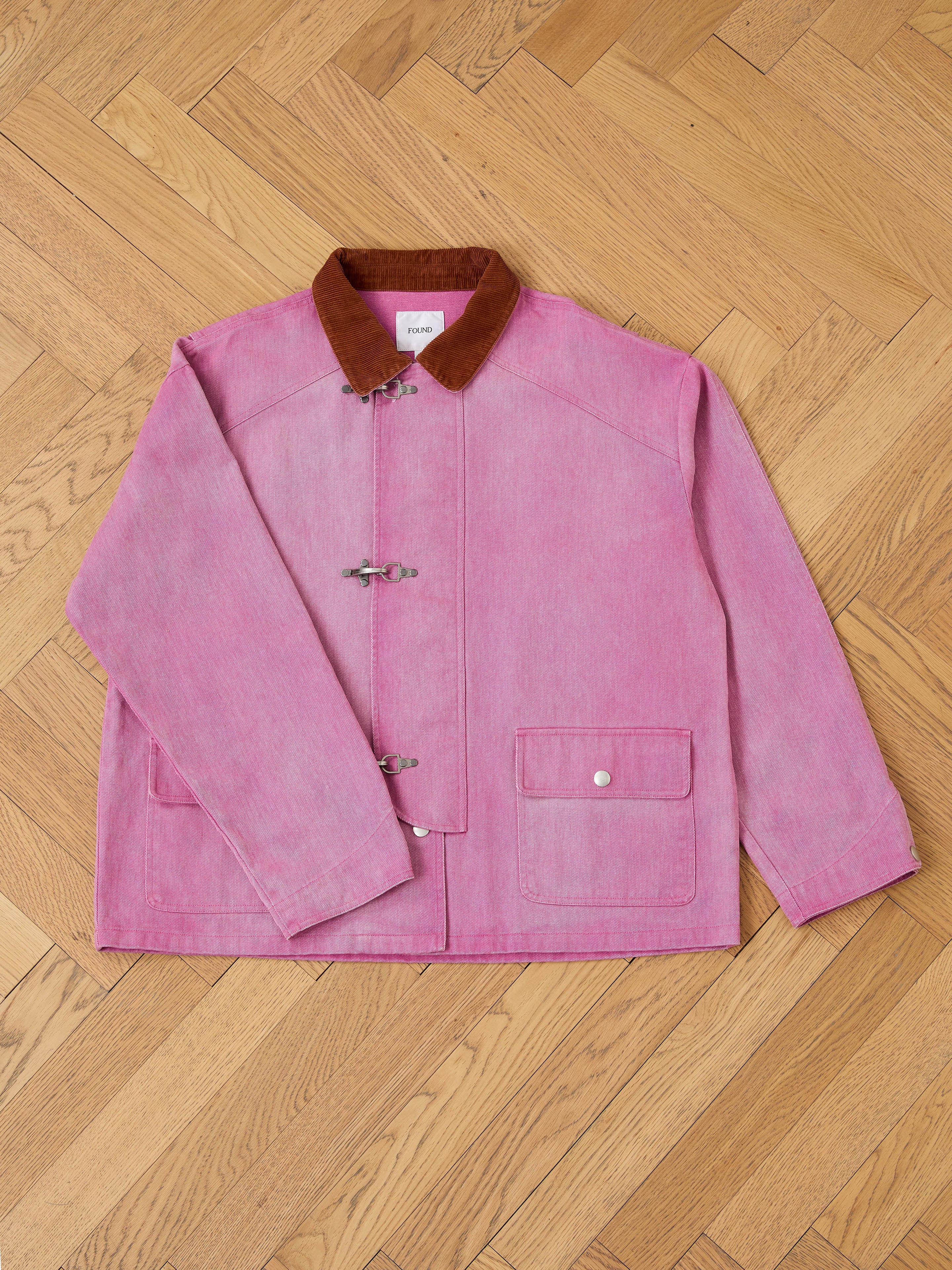 Washed Fireman Clasp Workshop Jacket