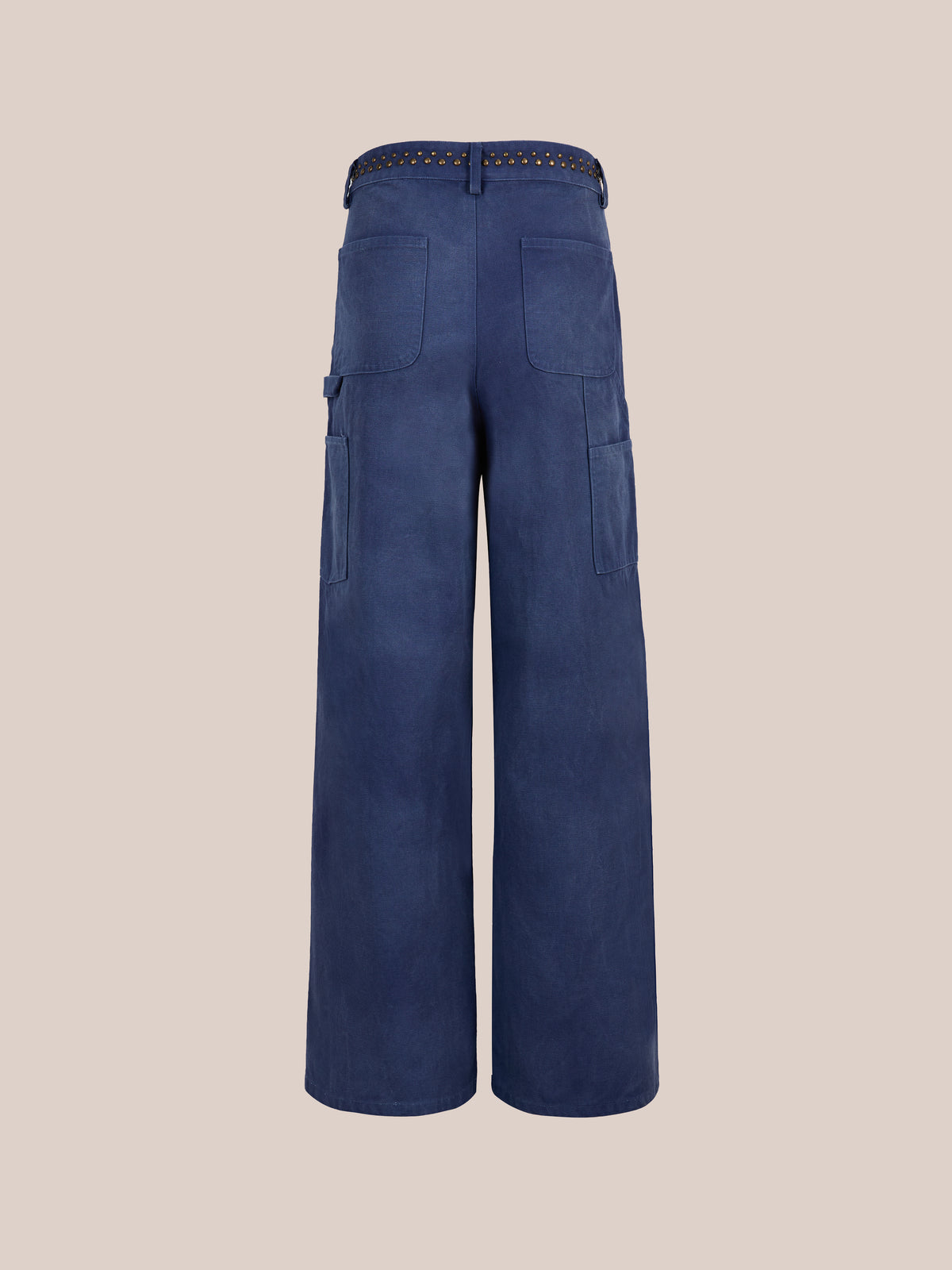 Canvas Studded Work Pants
