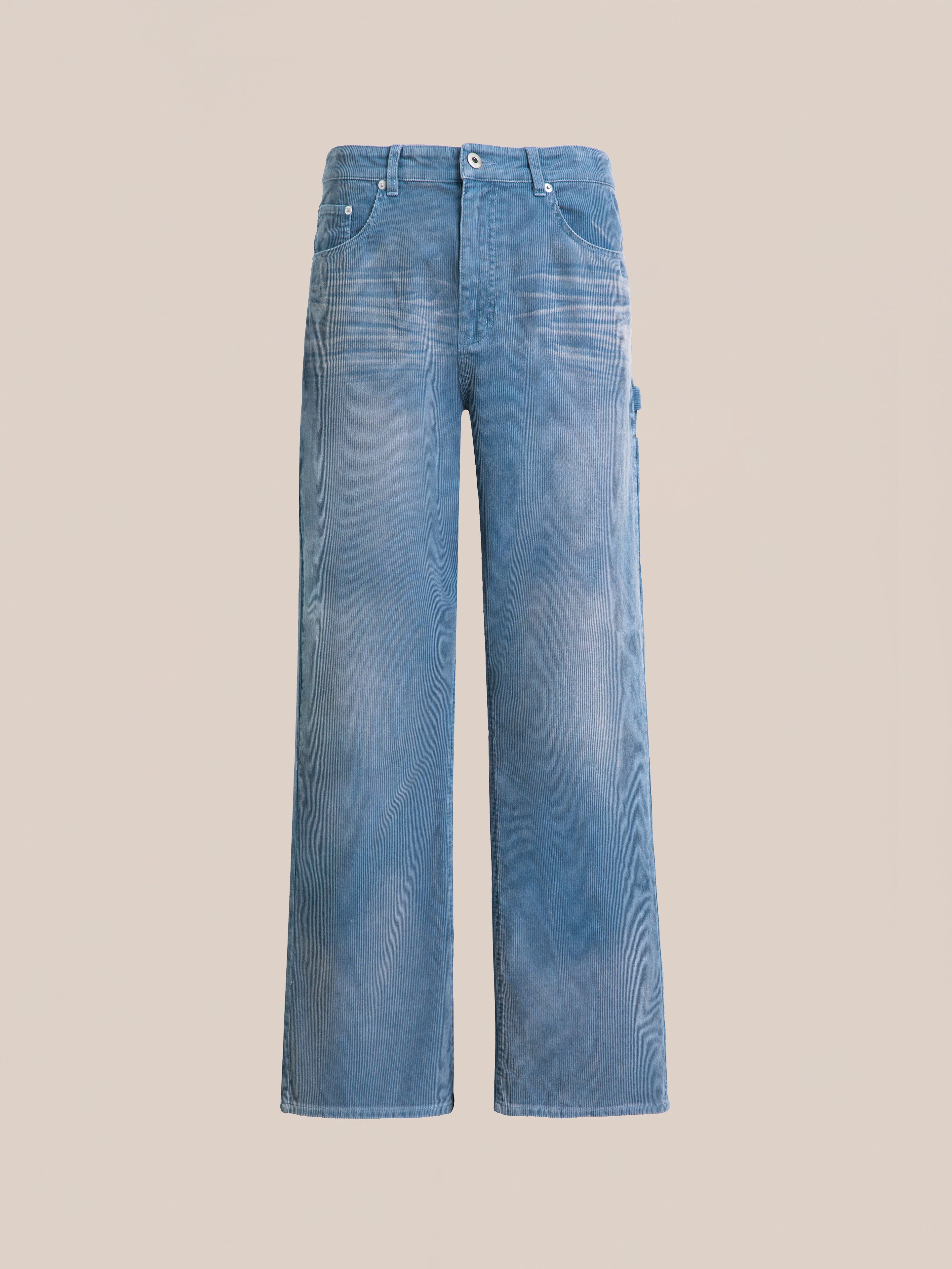 Corduroy Flare Work Pants