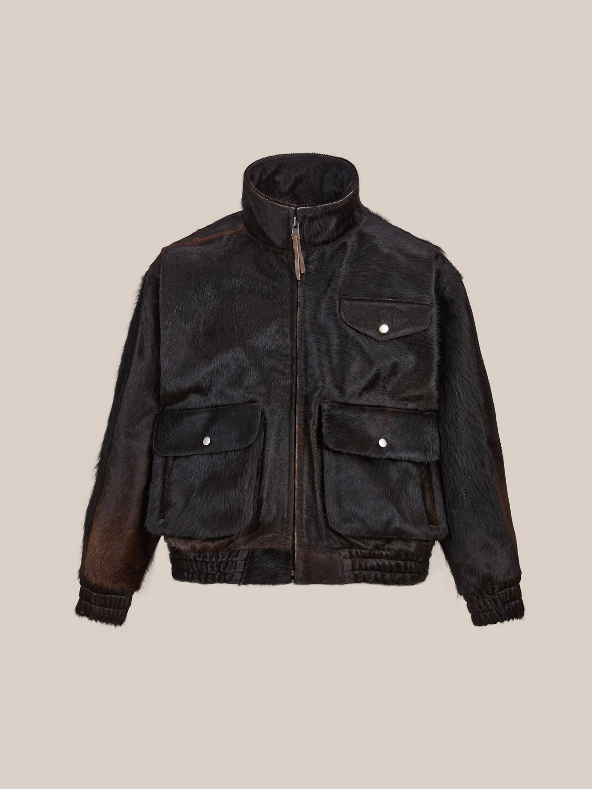 Cowhide Bomber Jacket