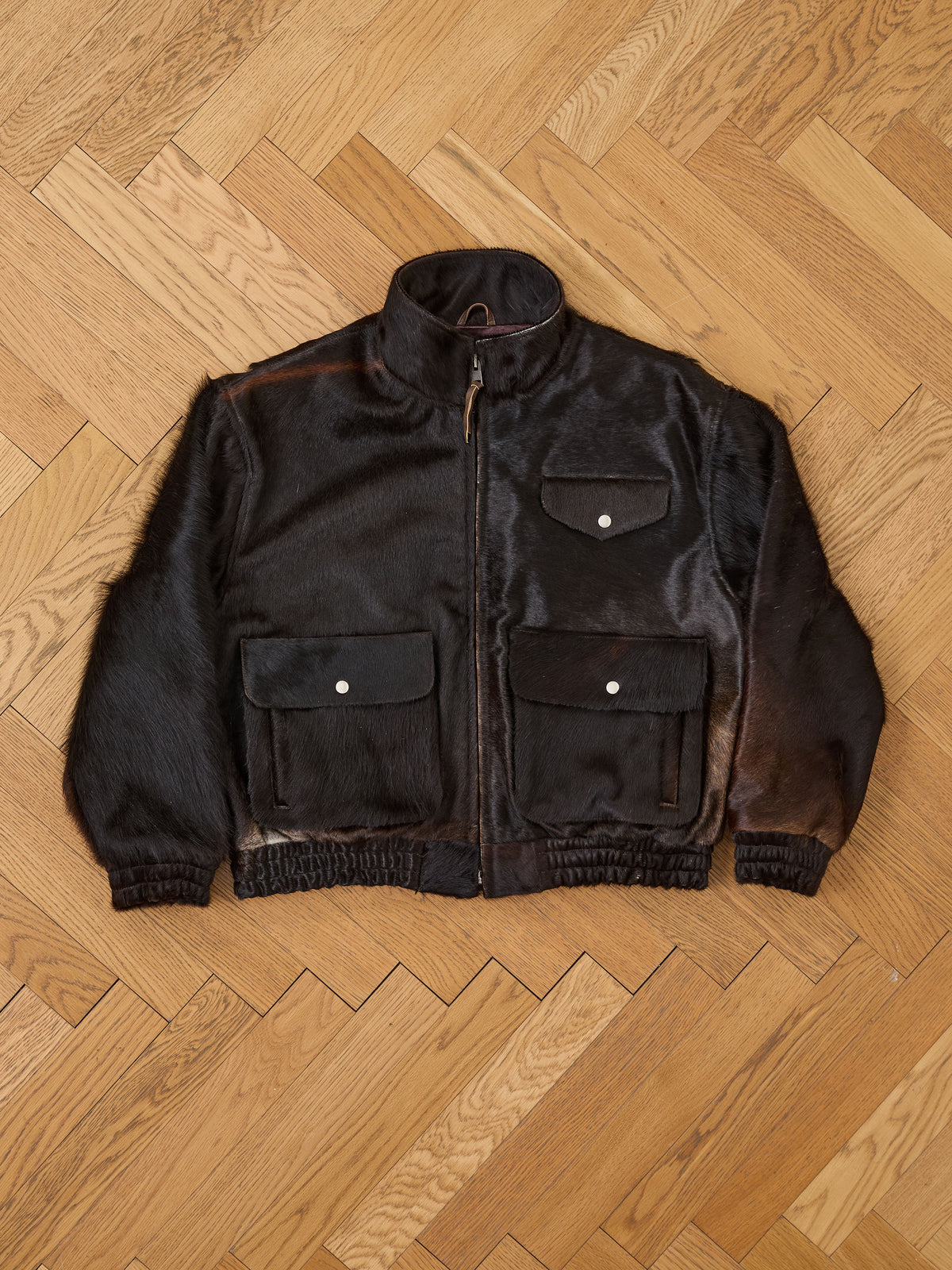 Cowhide Bomber Jacket