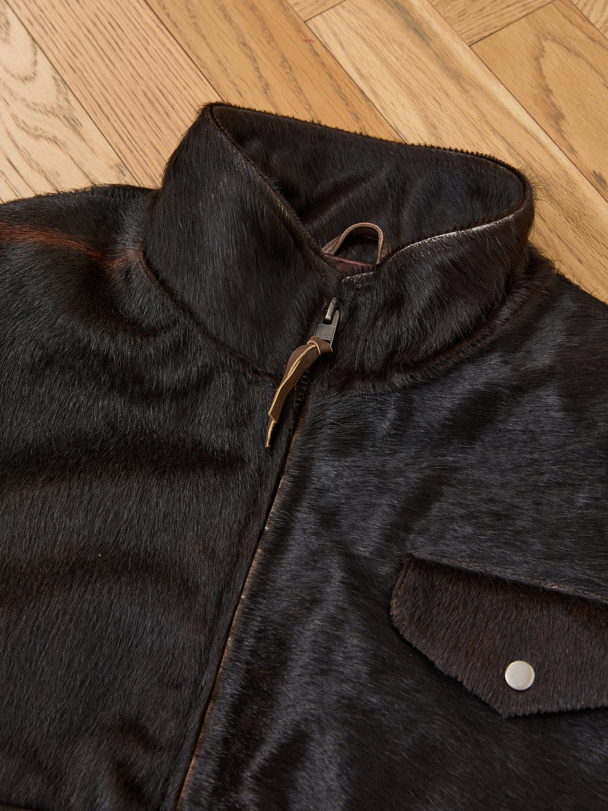 Cowhide Bomber Jacket