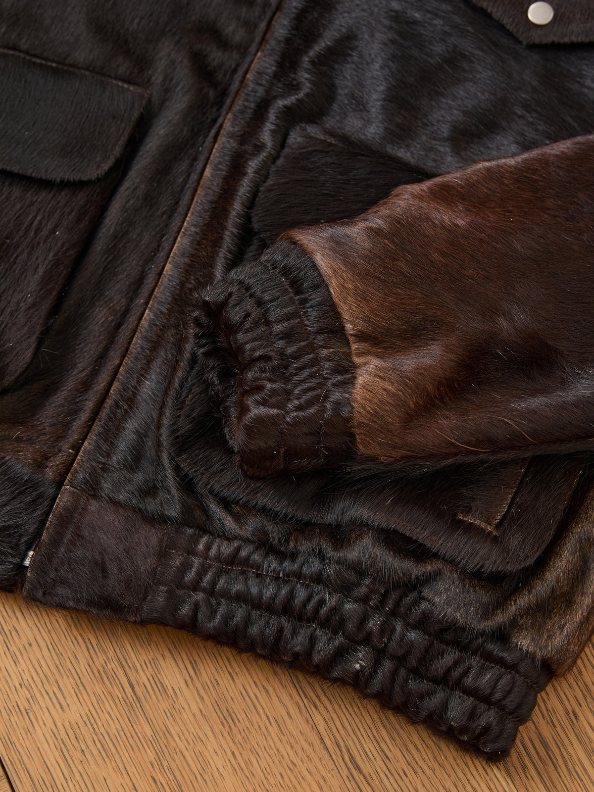 Cowhide Bomber Jacket