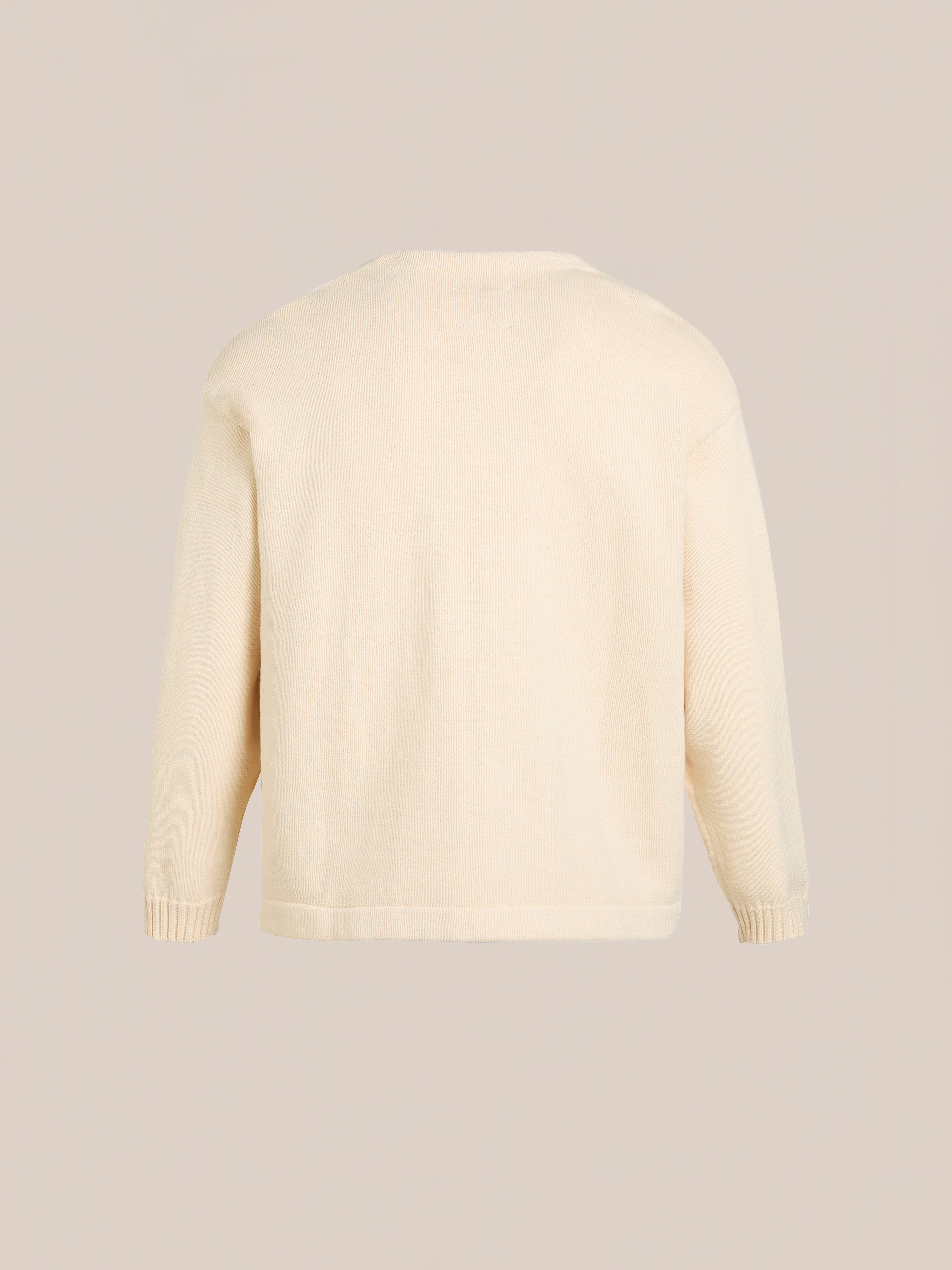 トップス Double-breasted Shaggy knit Cardigan Double Breasted Knit Cardigan