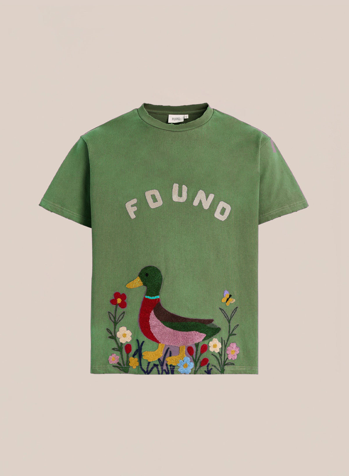 Embroidered Wildlife Tee