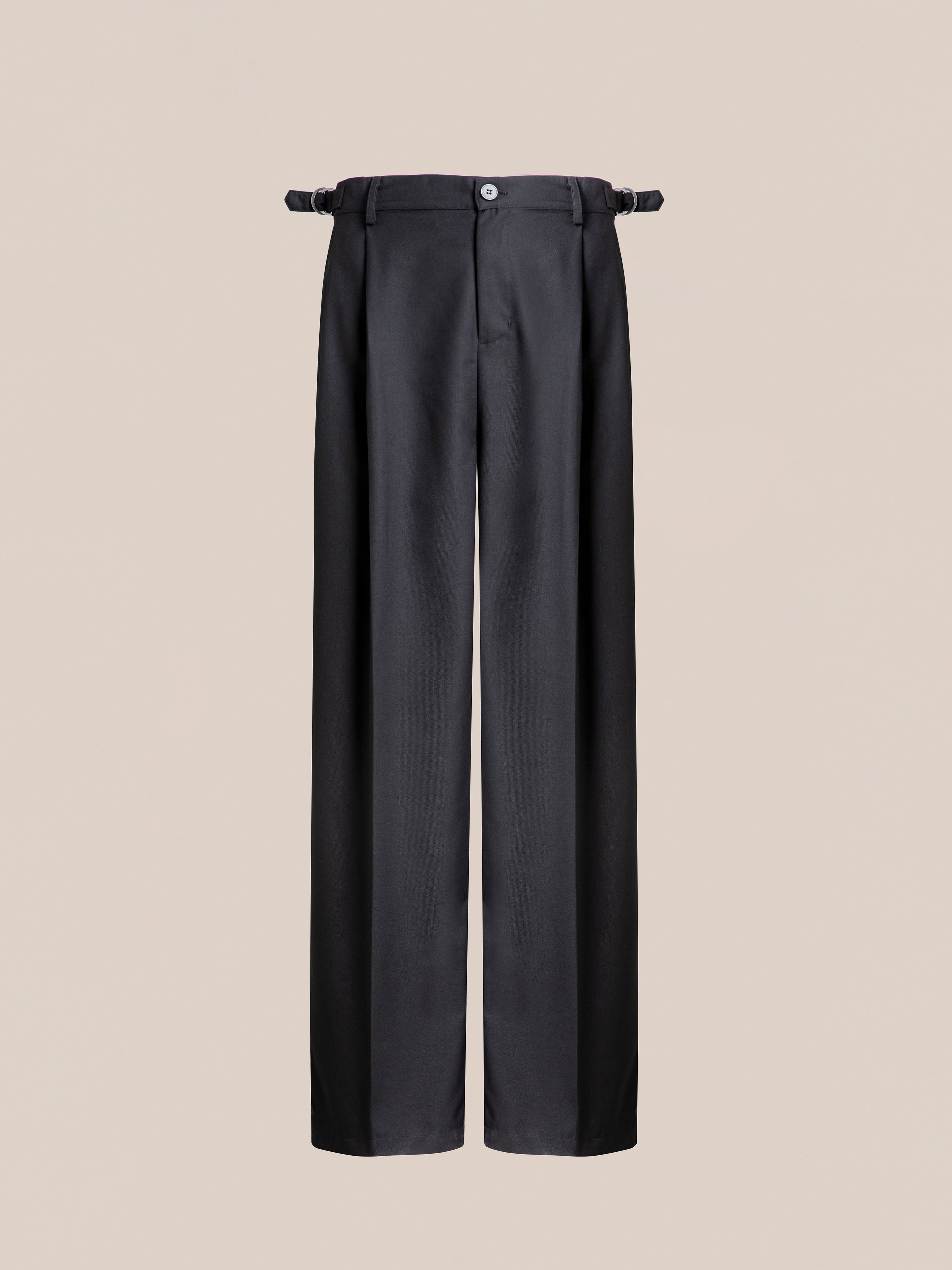 Pleated Trouser Pants