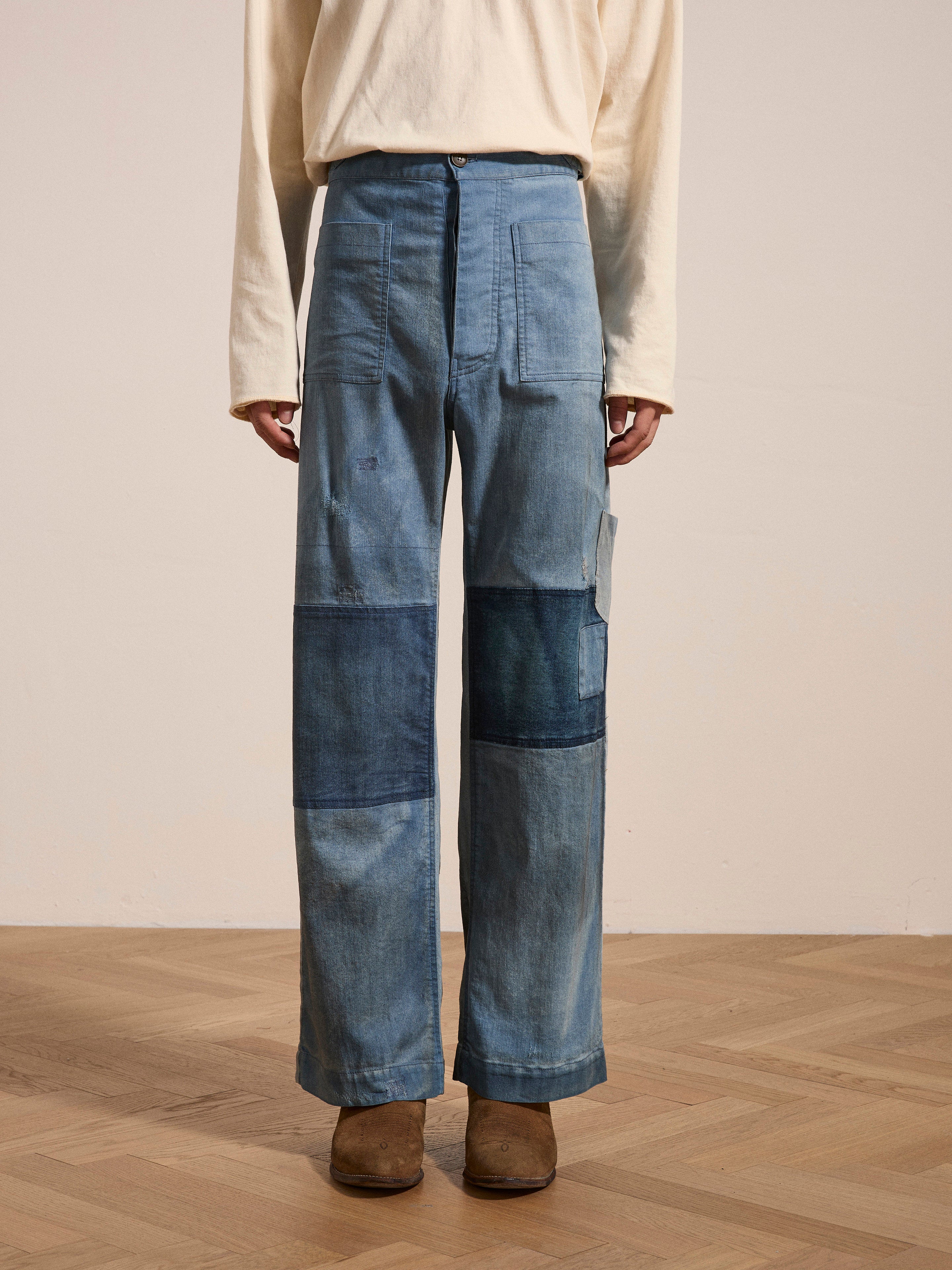 Multi Patch Painters Work Pants