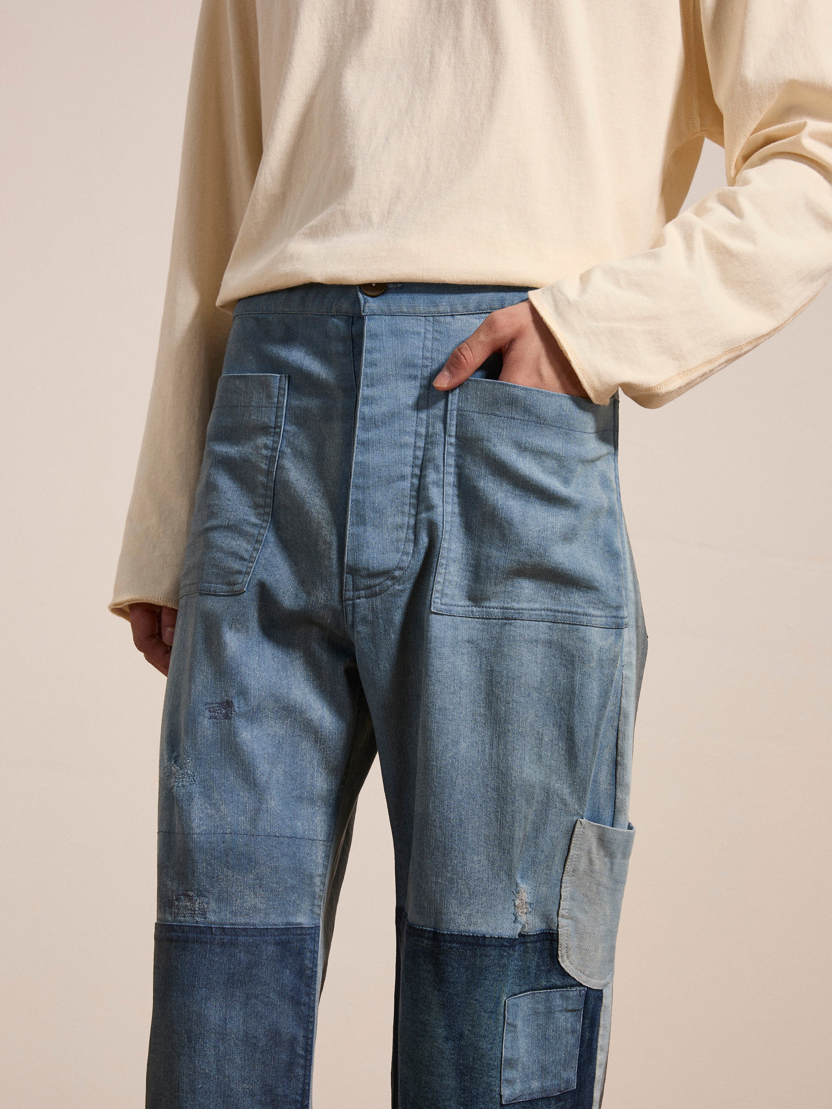 Multi Patch Painters Work Pants
