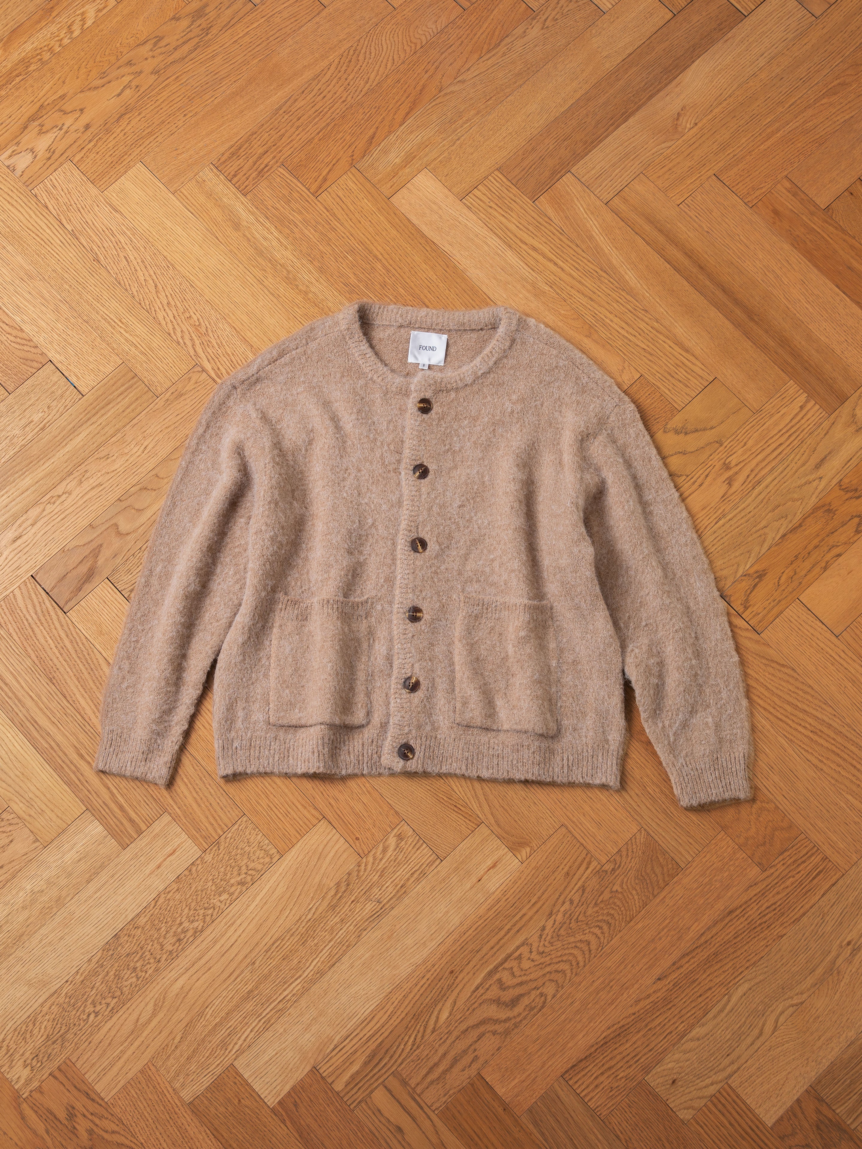 machatt CRUSH MOHAIR WOOL KNIT&CARDIGAN