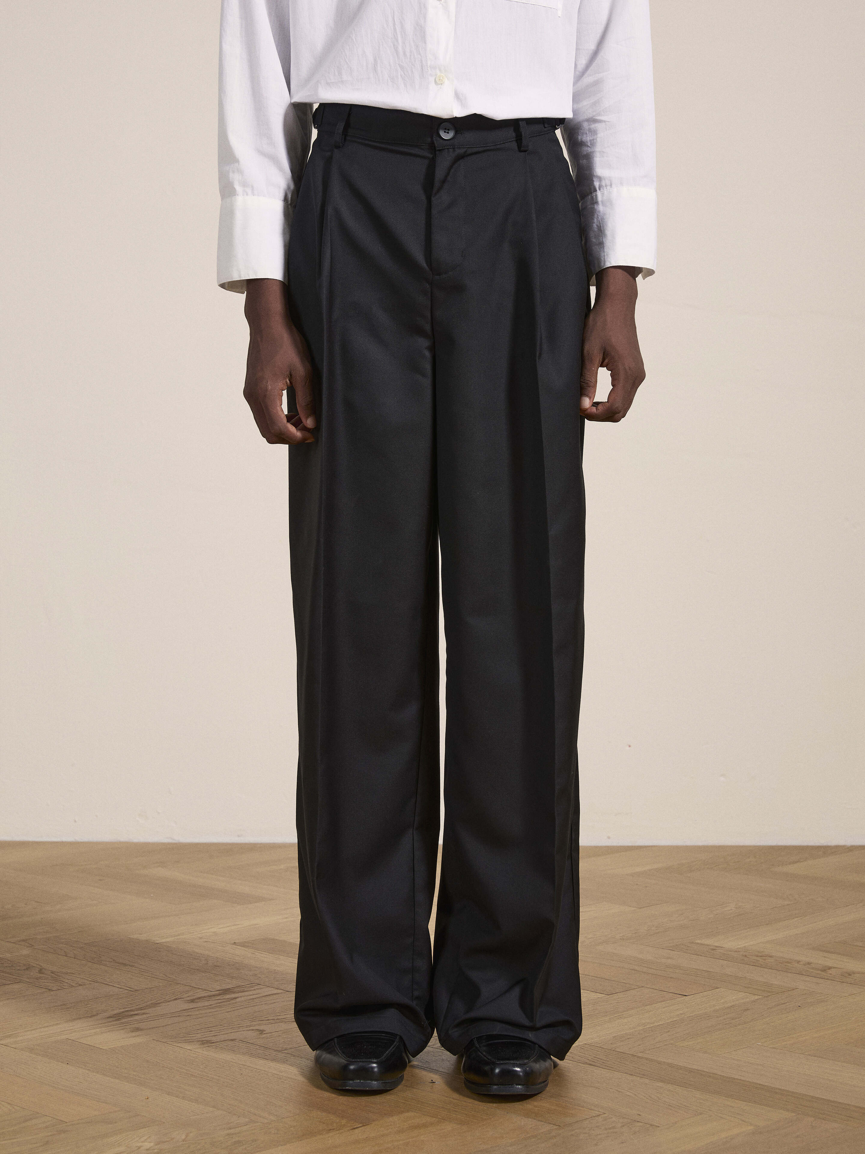 Pleated Trouser Pants