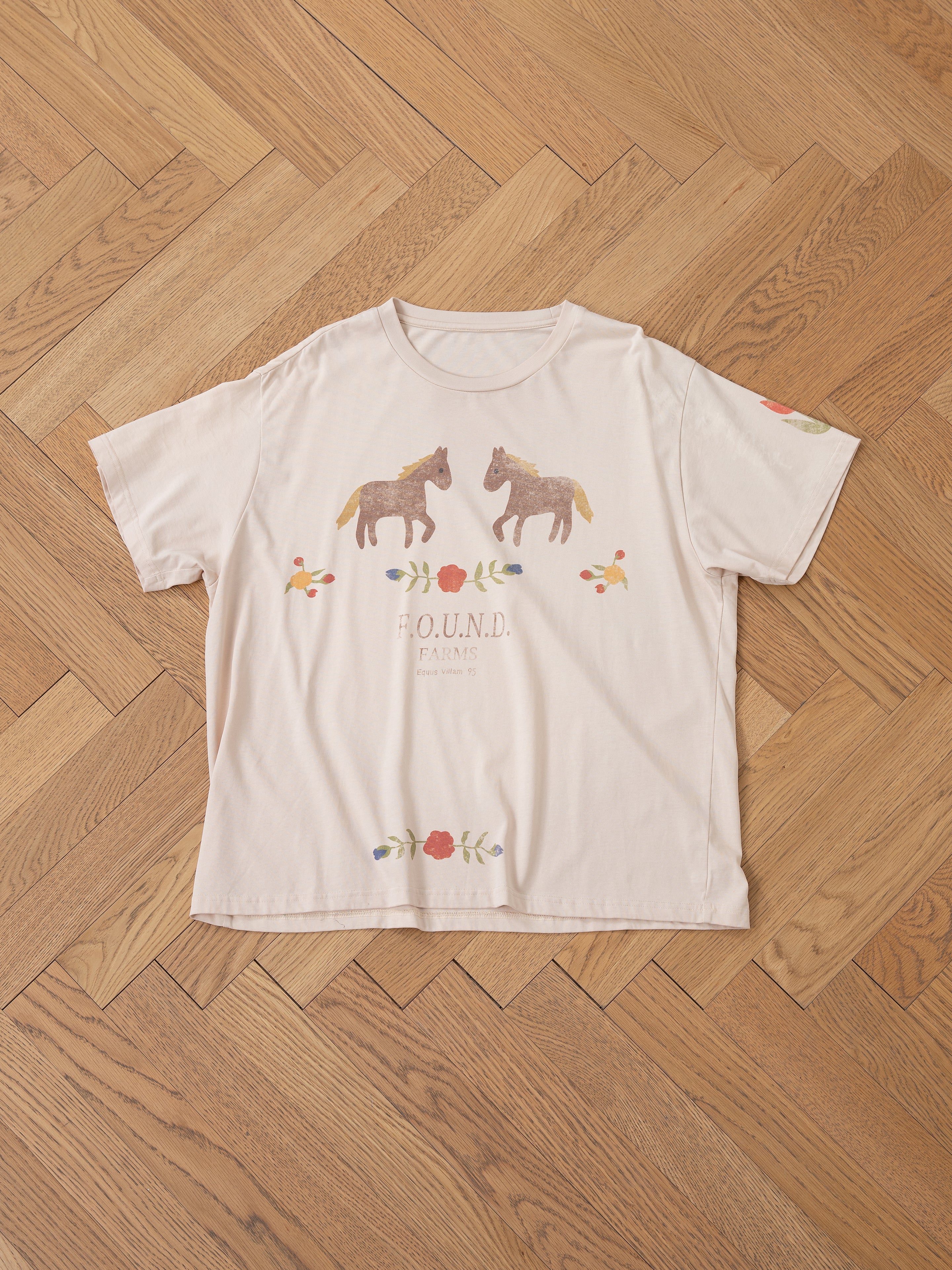 Floral Horse Farm Tee