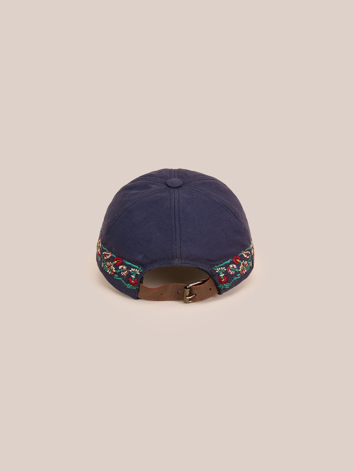 Floral Tapestry Canvas Cap