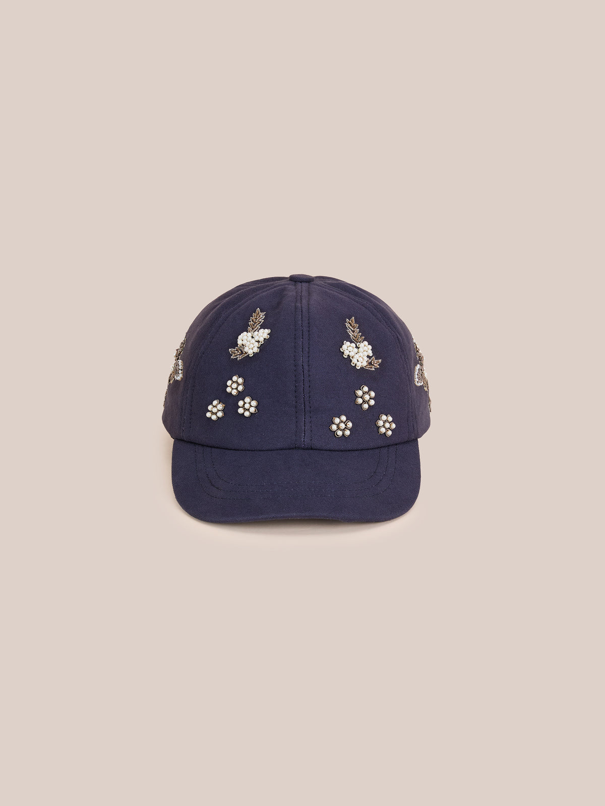 Gilded Hand Embroidered Cap