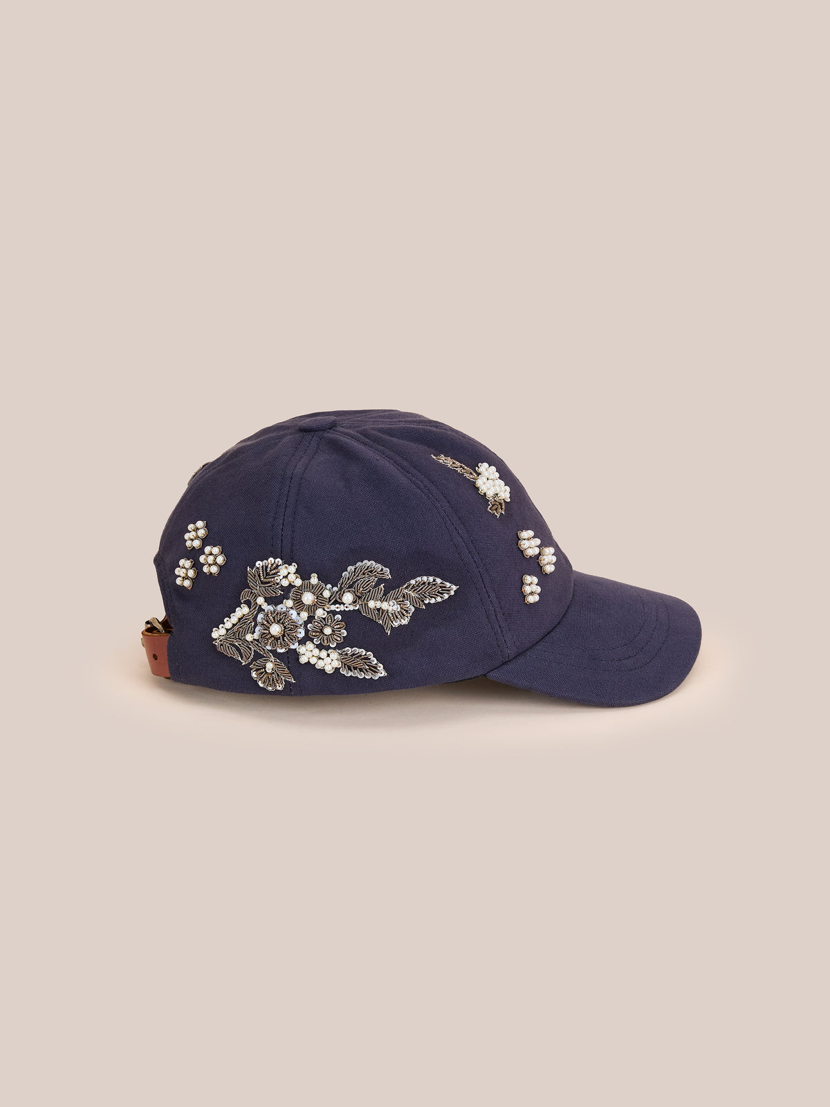 Gilded Hand Embroidered Cap
