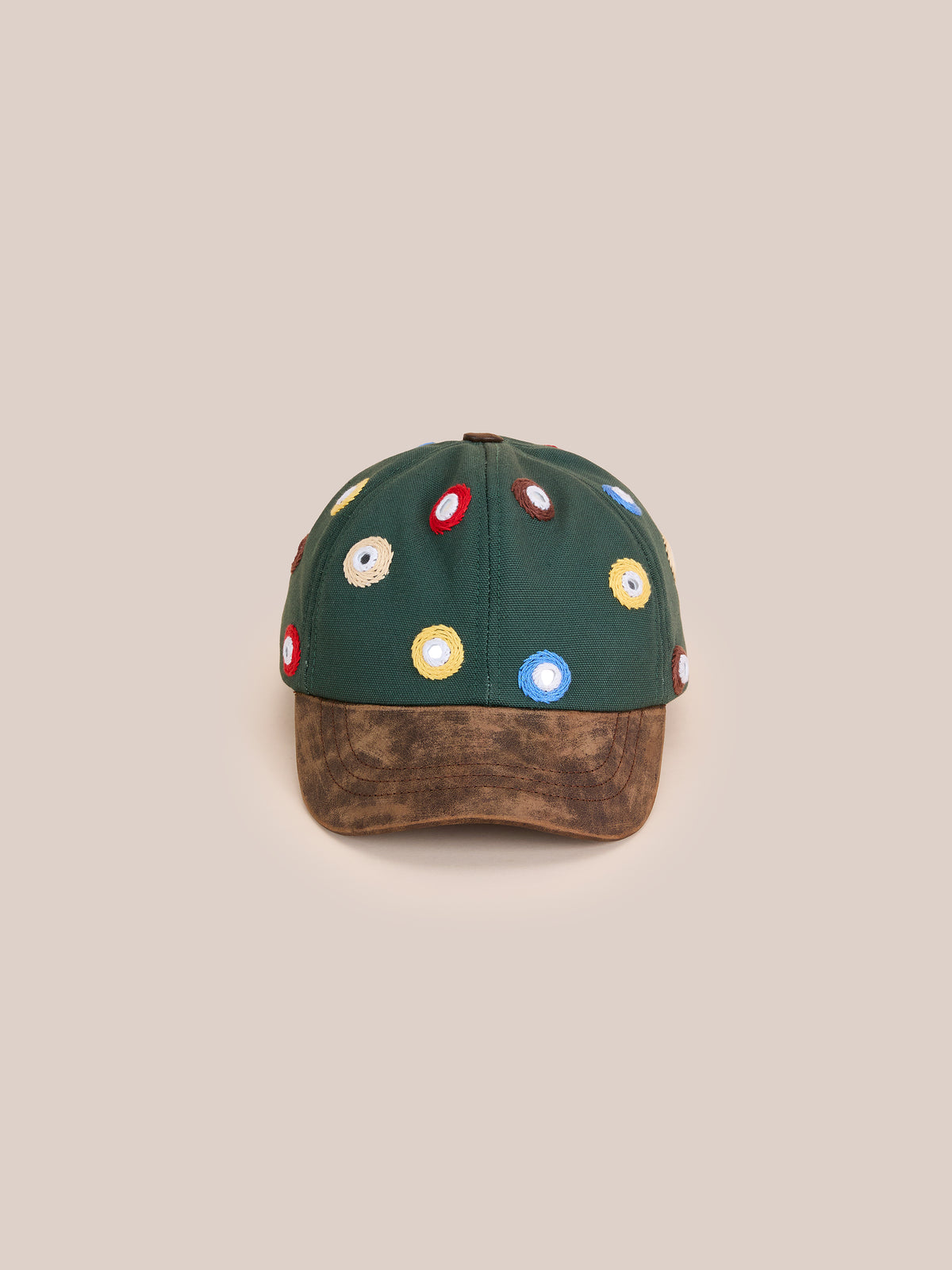 Mirror Hand Embroidered Cap