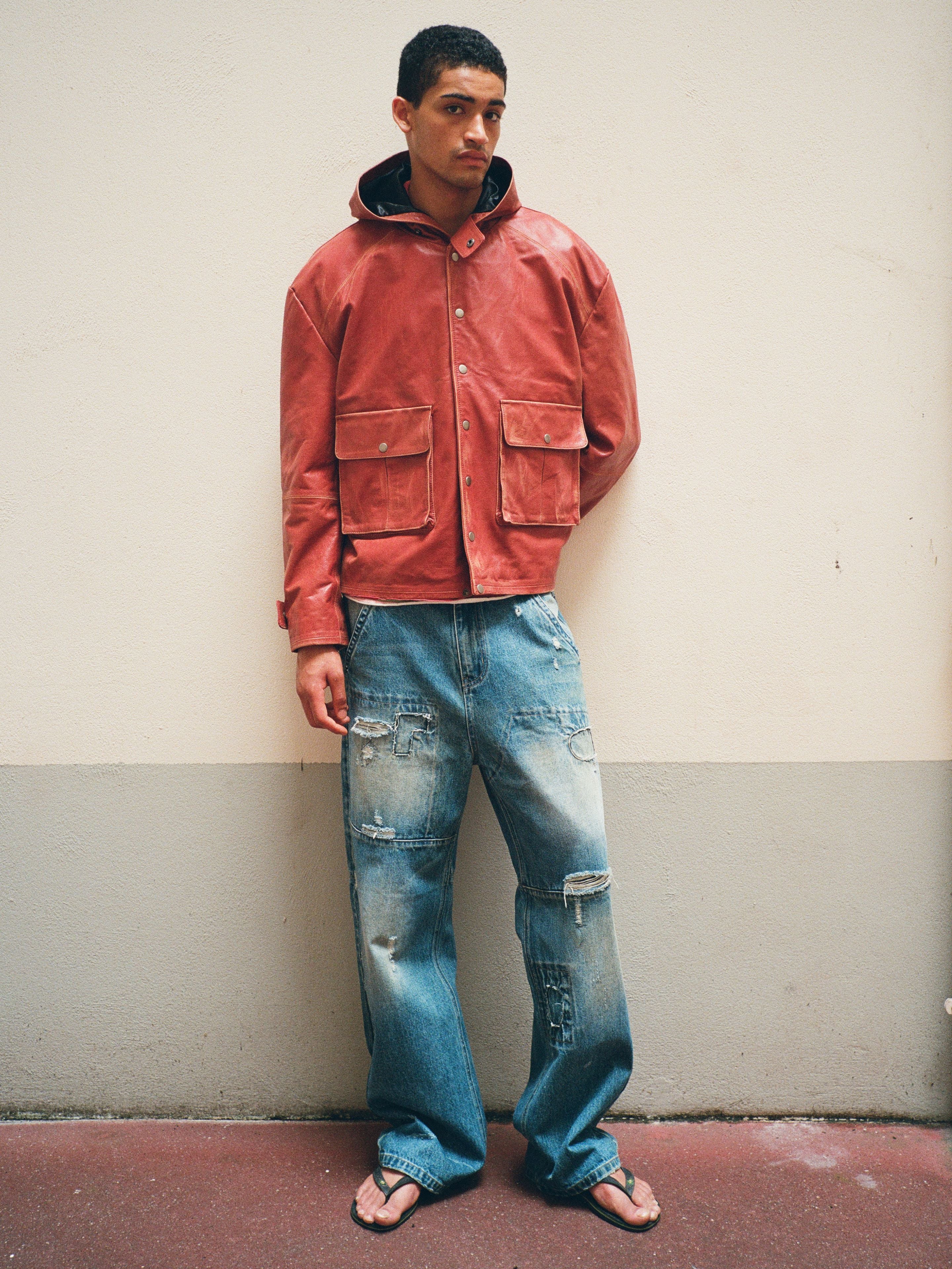Painter Repaired Jeans