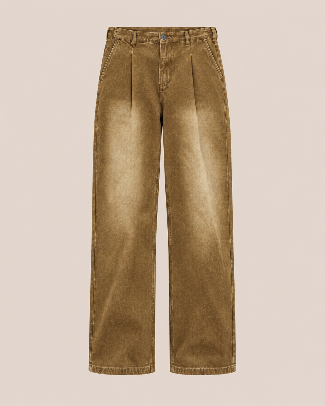 Pleated Jeans