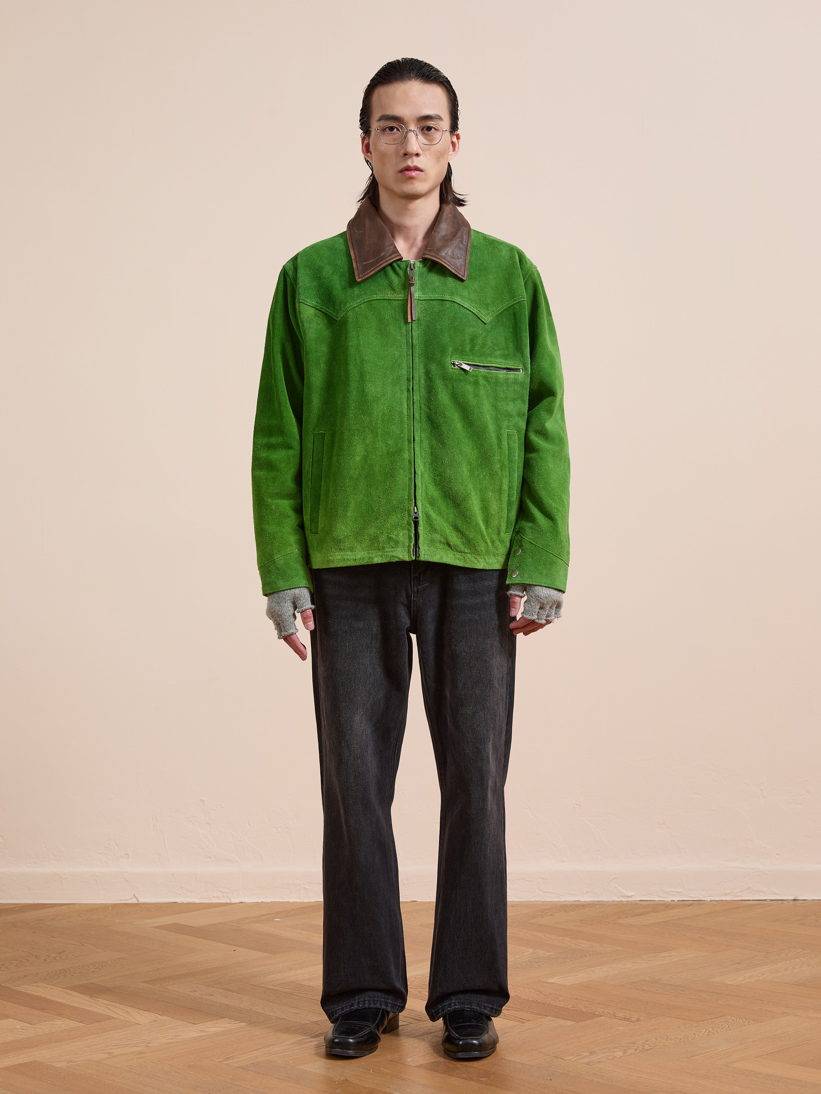 Suede Western Work Jacket