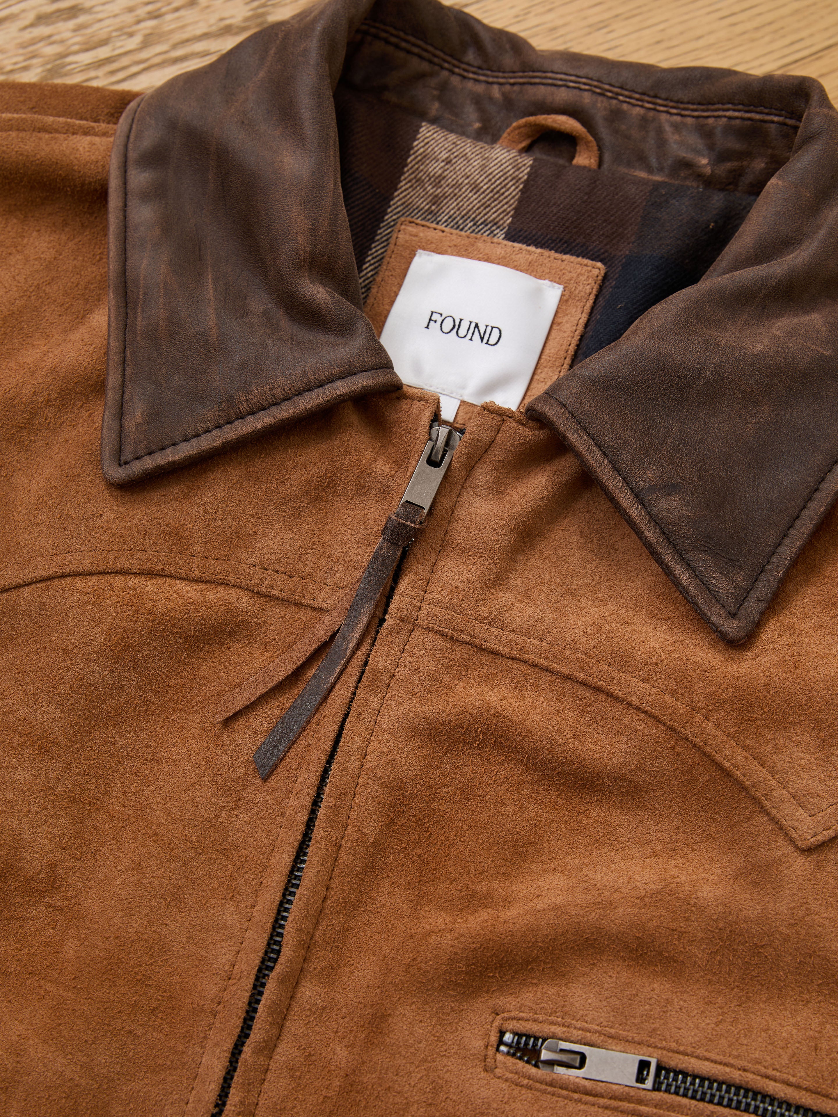 Suede Western Work Jacket