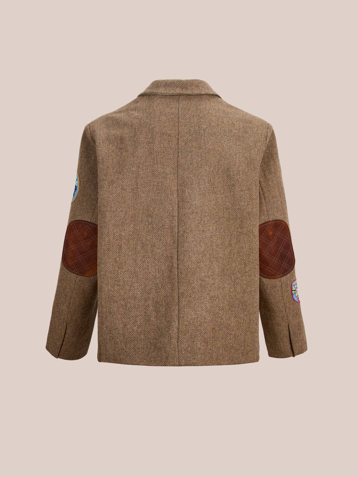 Tweed Patch Blazer
