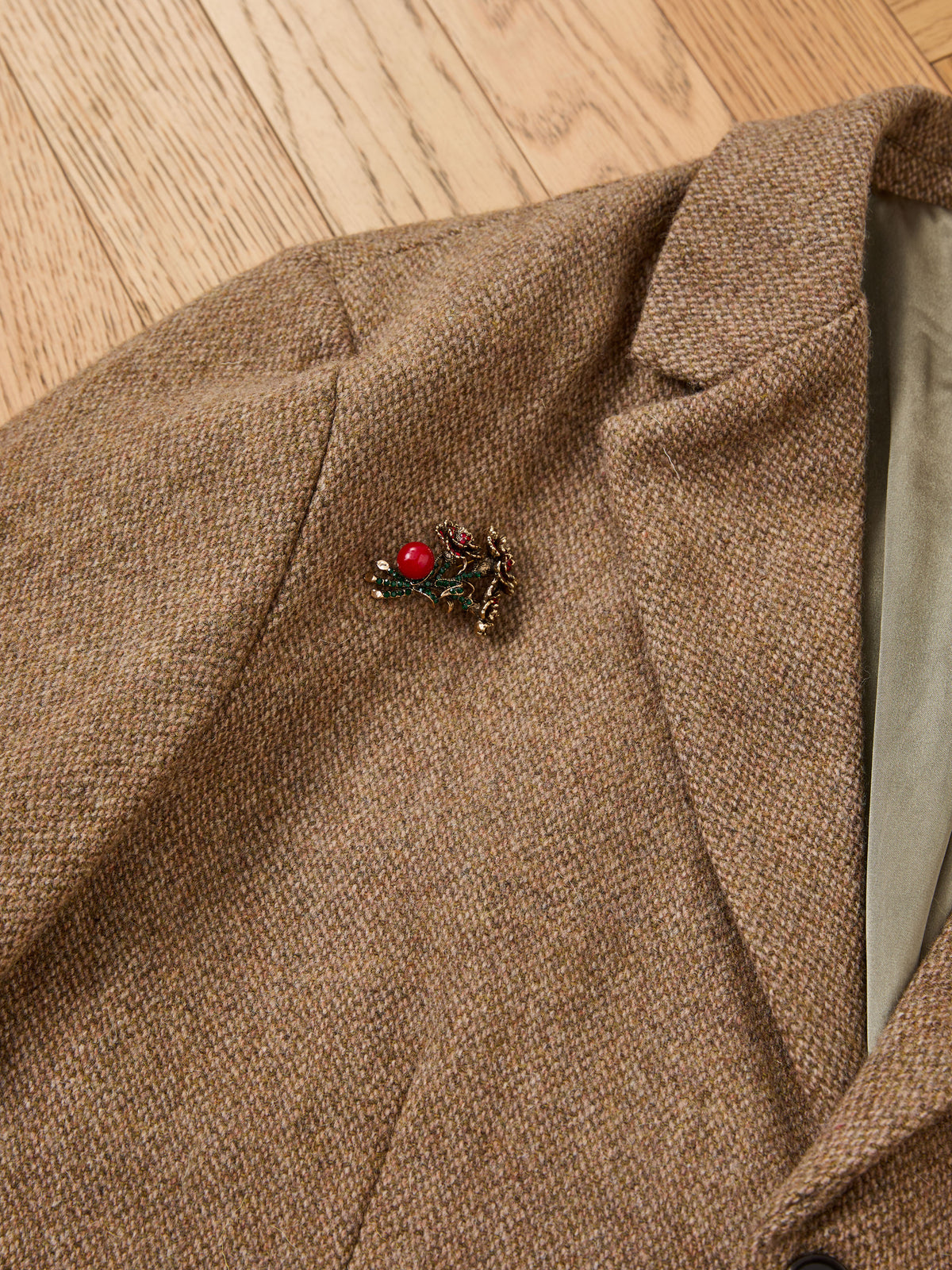 Tweed Patch Blazer