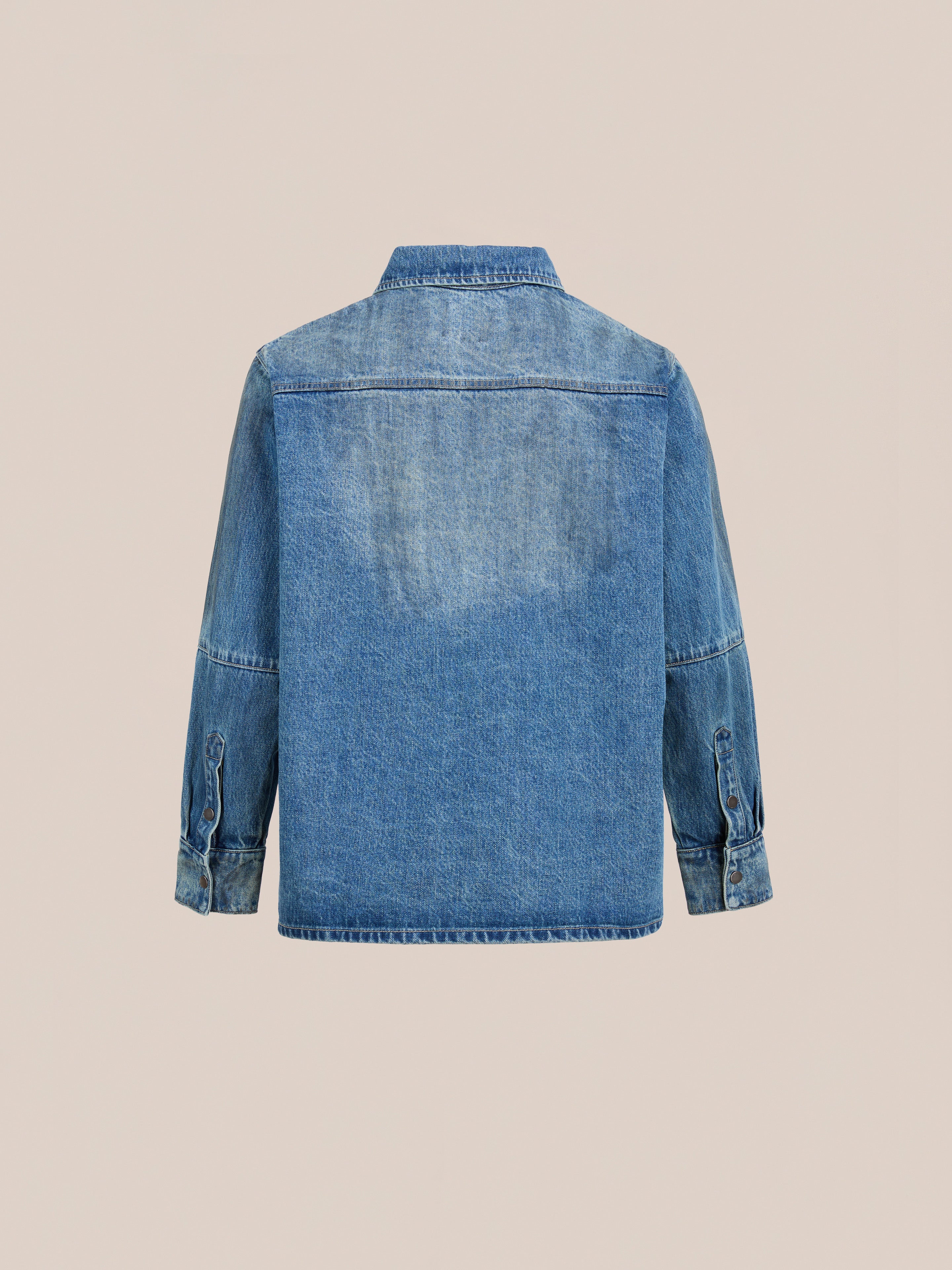 Western Denim Painter Shirt